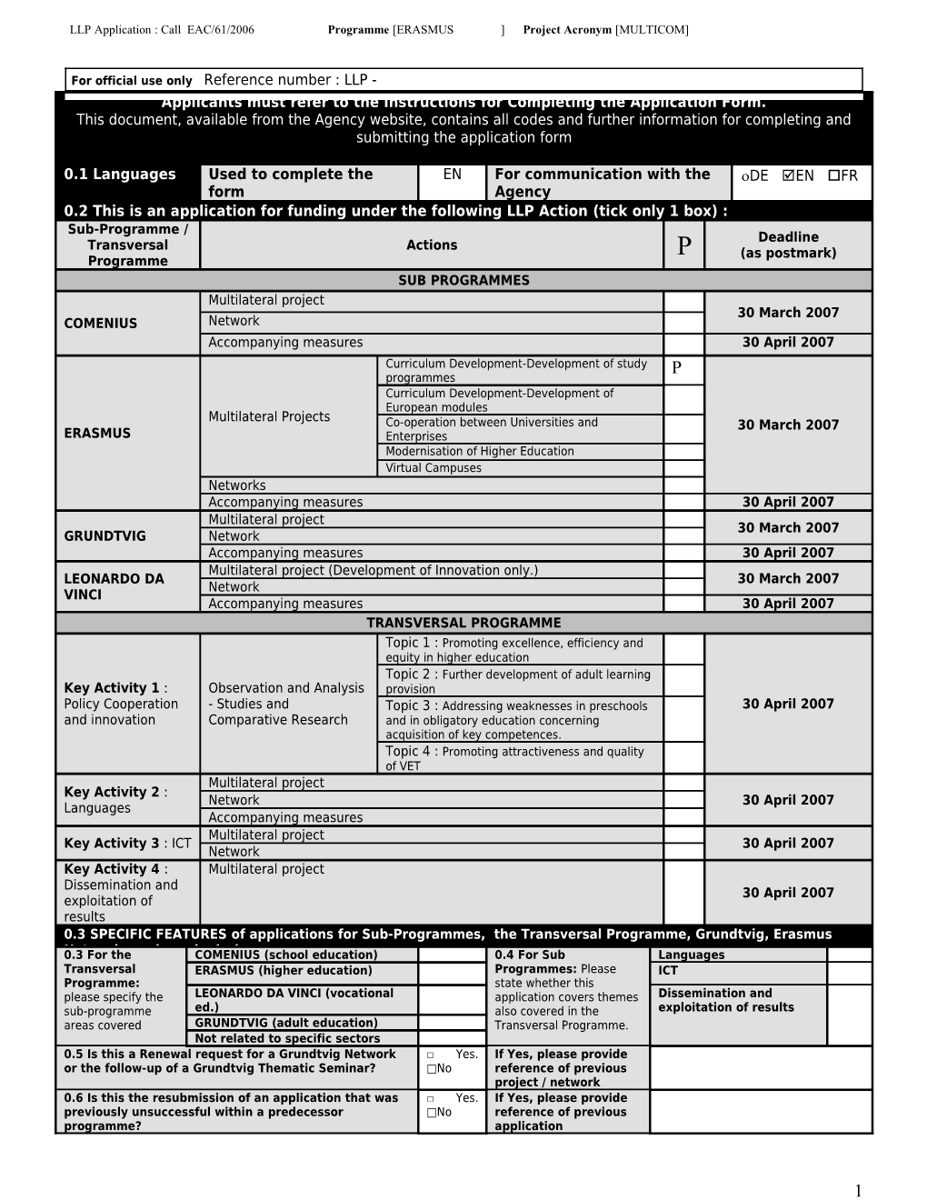 SECTION a : Project Overview