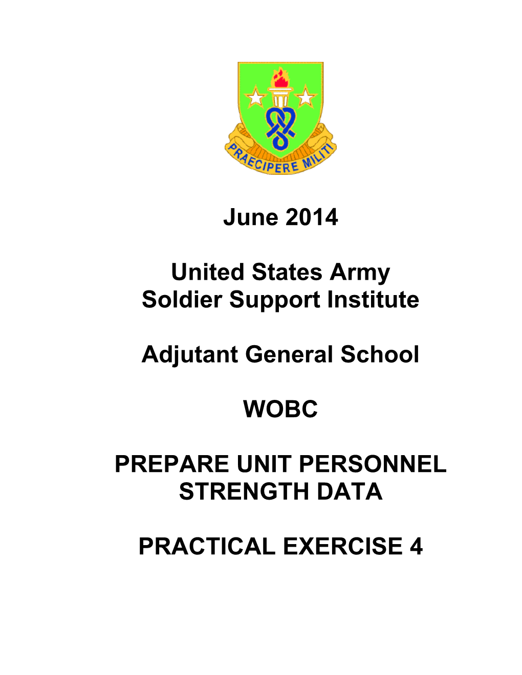 Prepare Unit Personnel Stregnth Data