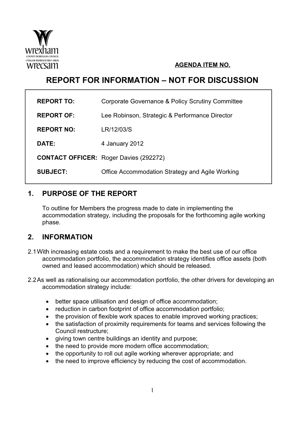 Wrexham County Borough Council s2