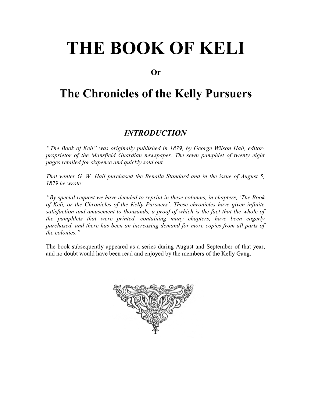 The Book of Keli