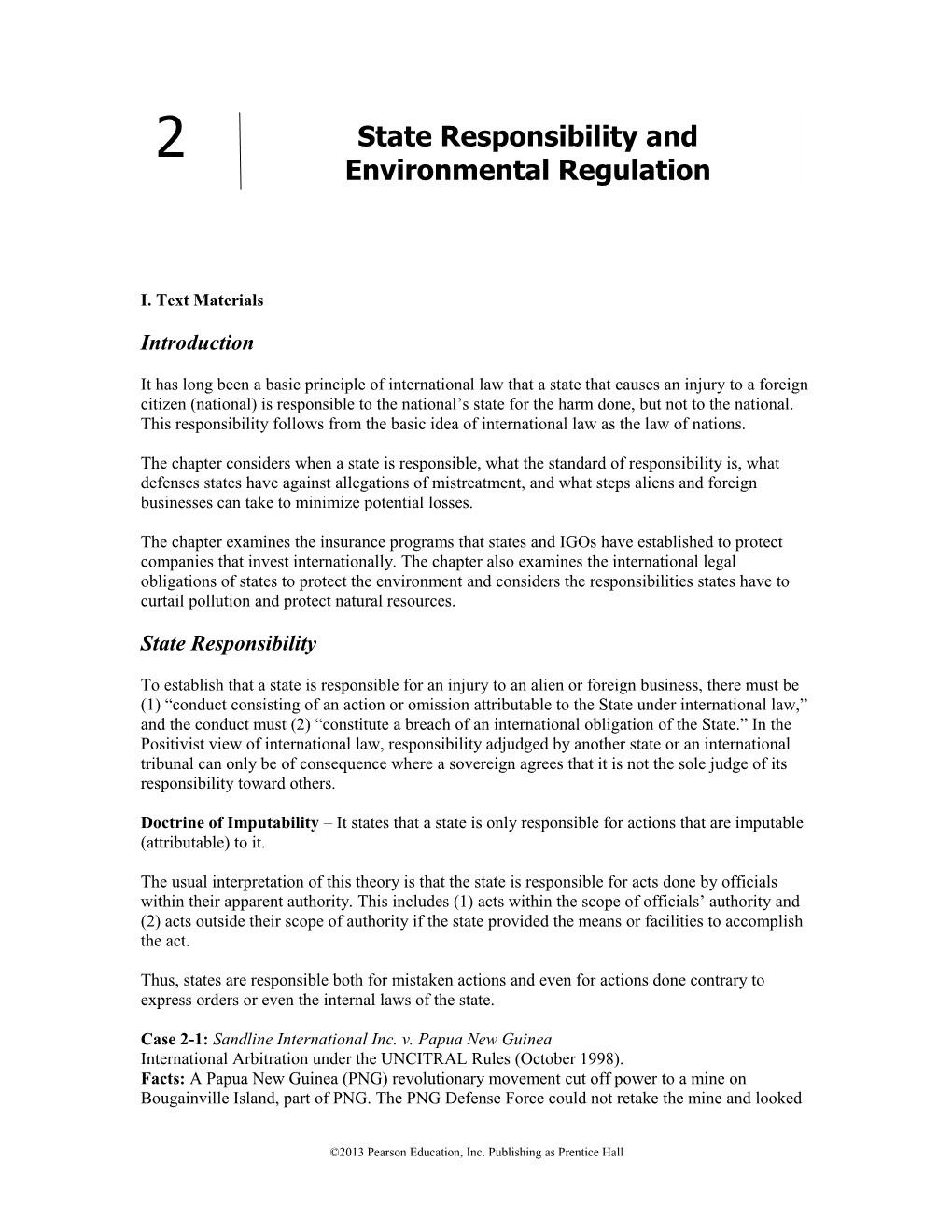 State Responsibility and Environmental Regulation Download Full File At