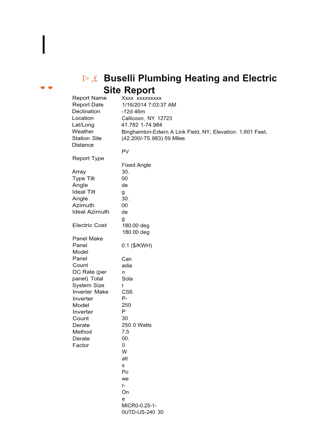 L&gt; , Buselli Plumbing Heating and Electric