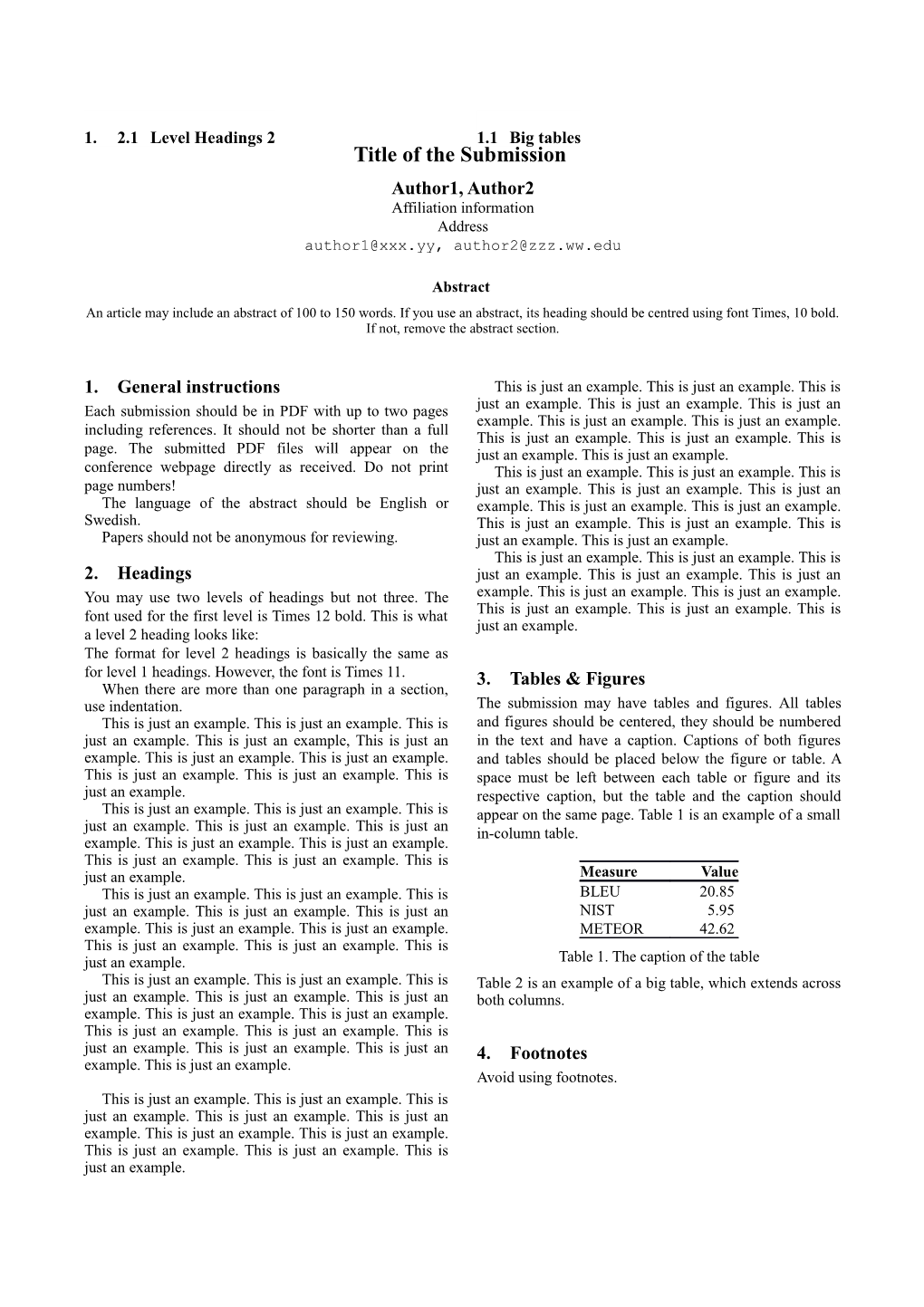 Instructions for Preparing LREC 2006 Proceedings s1