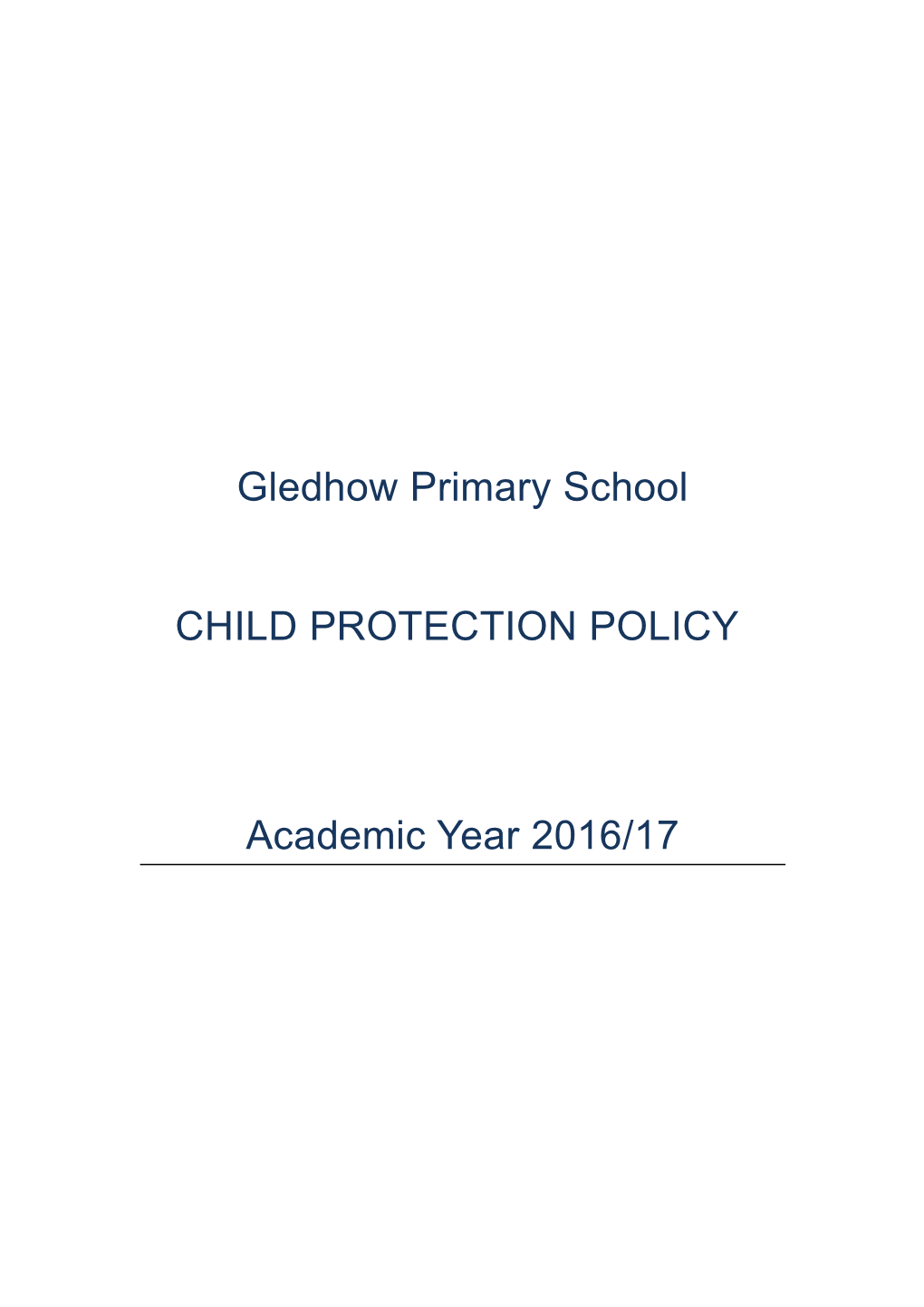 Education Policies & Good Practice Guidelines 3