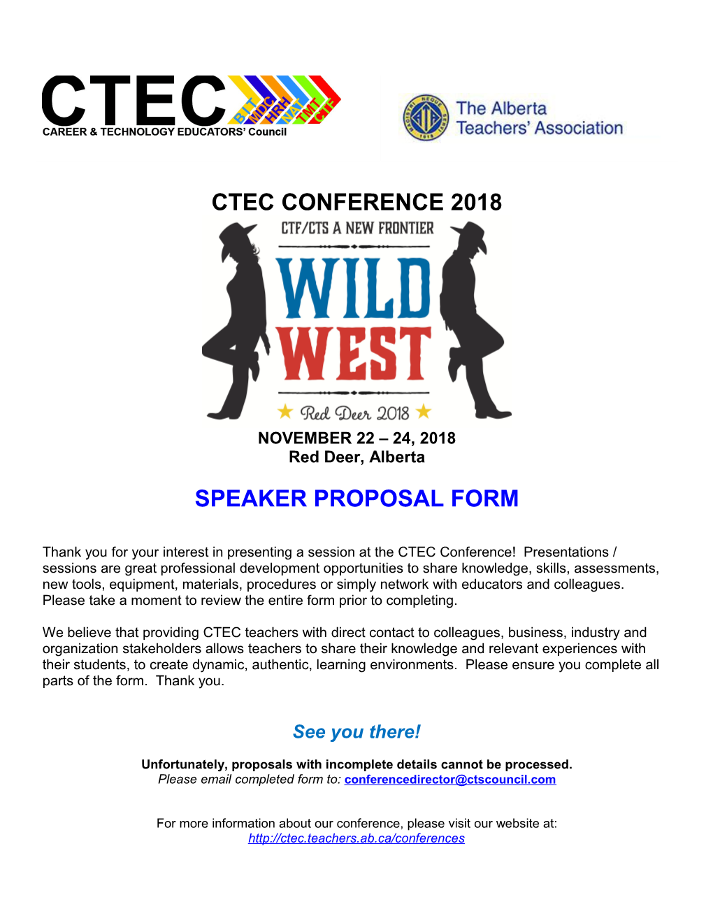 Ctec Conference 2018