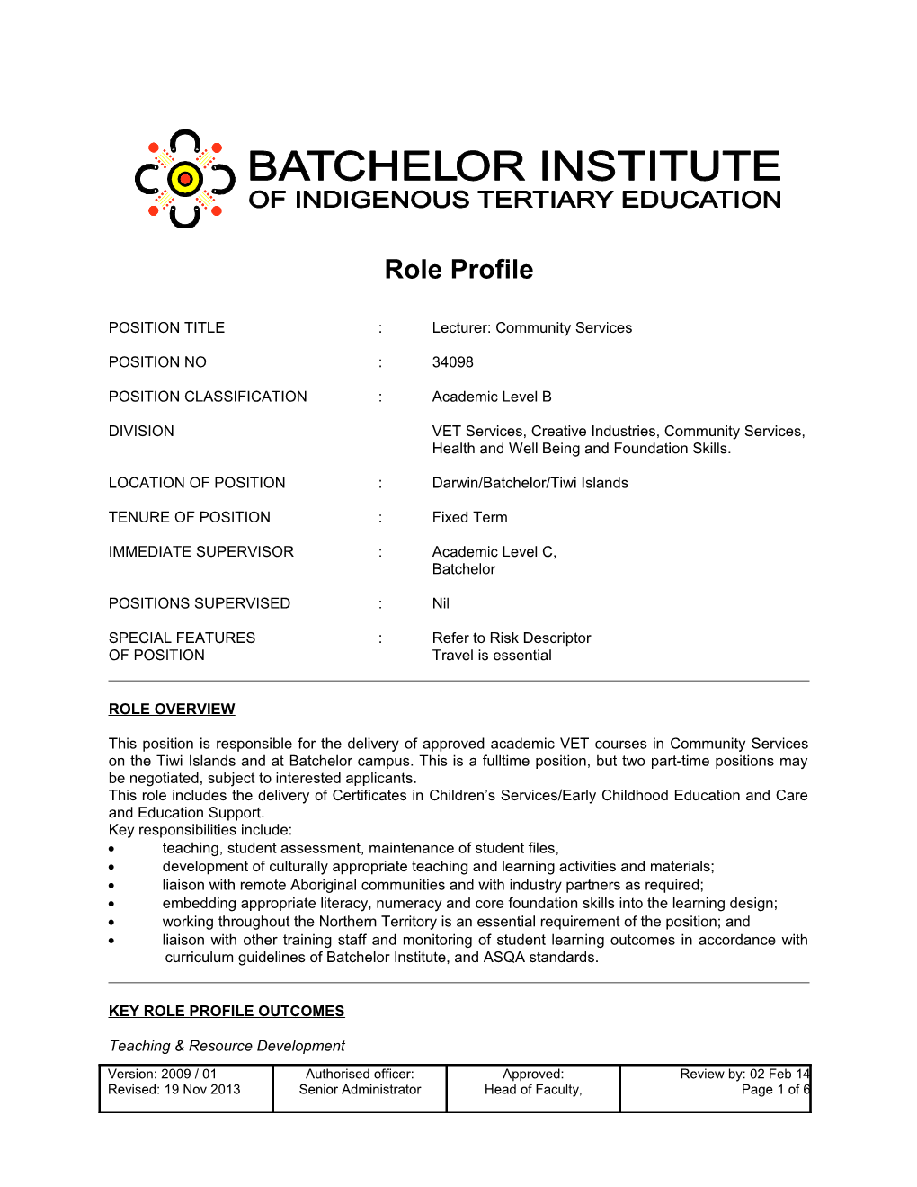 Batchelor Institute of Indigenous Tertiary Education s2