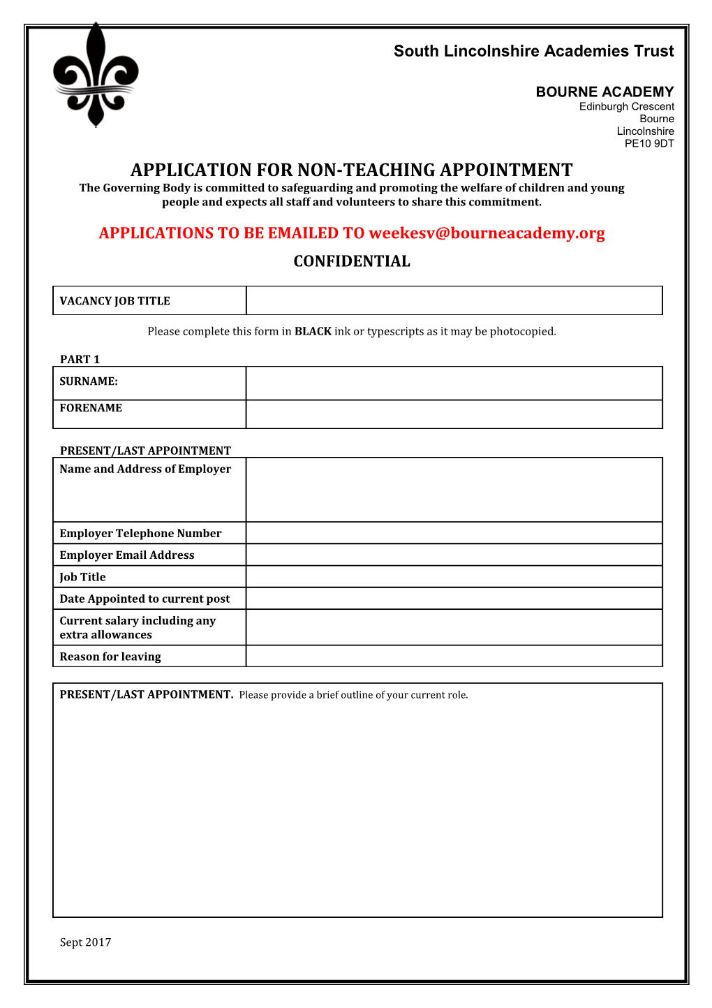 Application for Non-Teaching Appointment s1