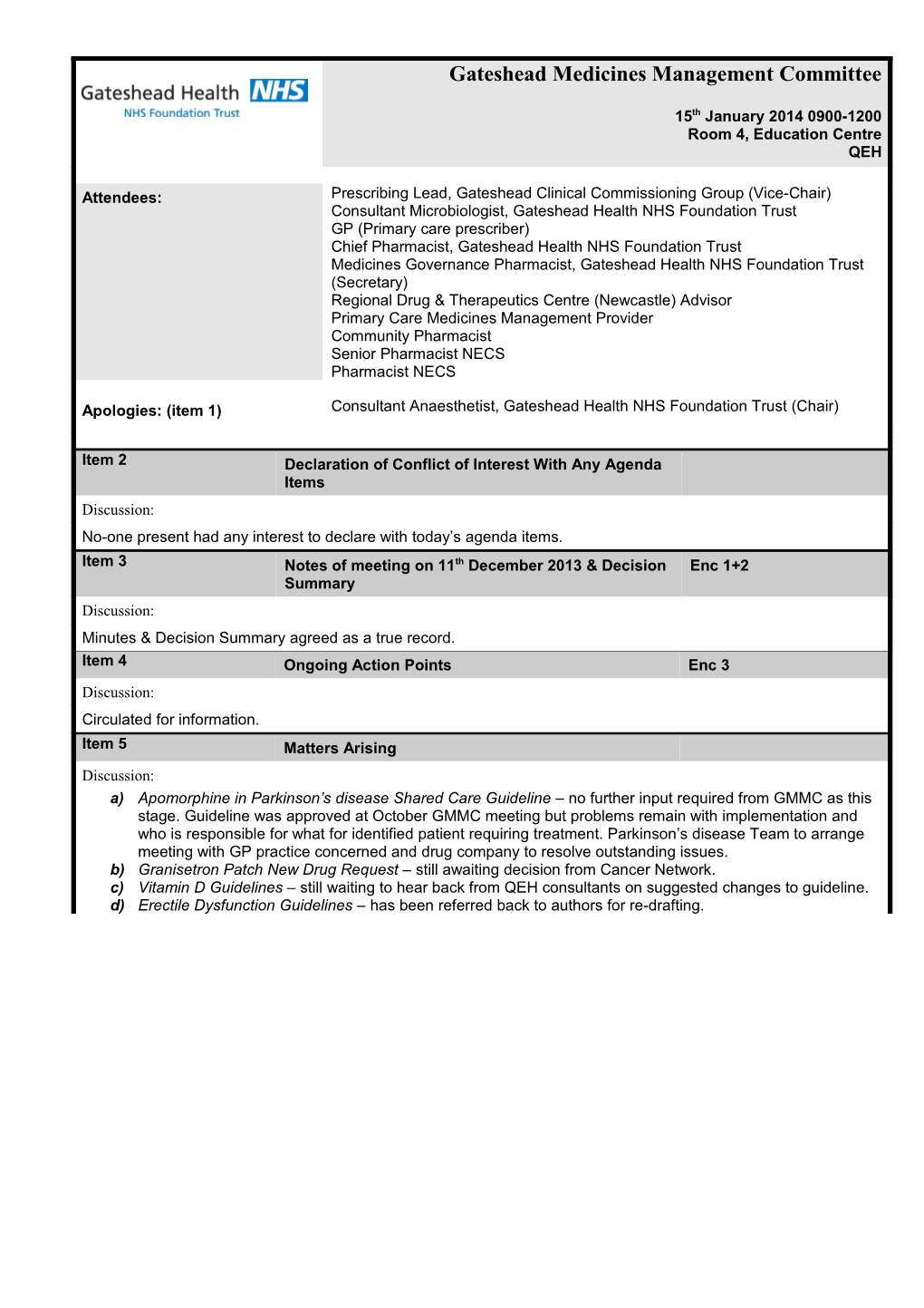 SMC Approvedjuly 2012 for 1St Recurrence of C.Difficile. Not to Be Used 1St Line