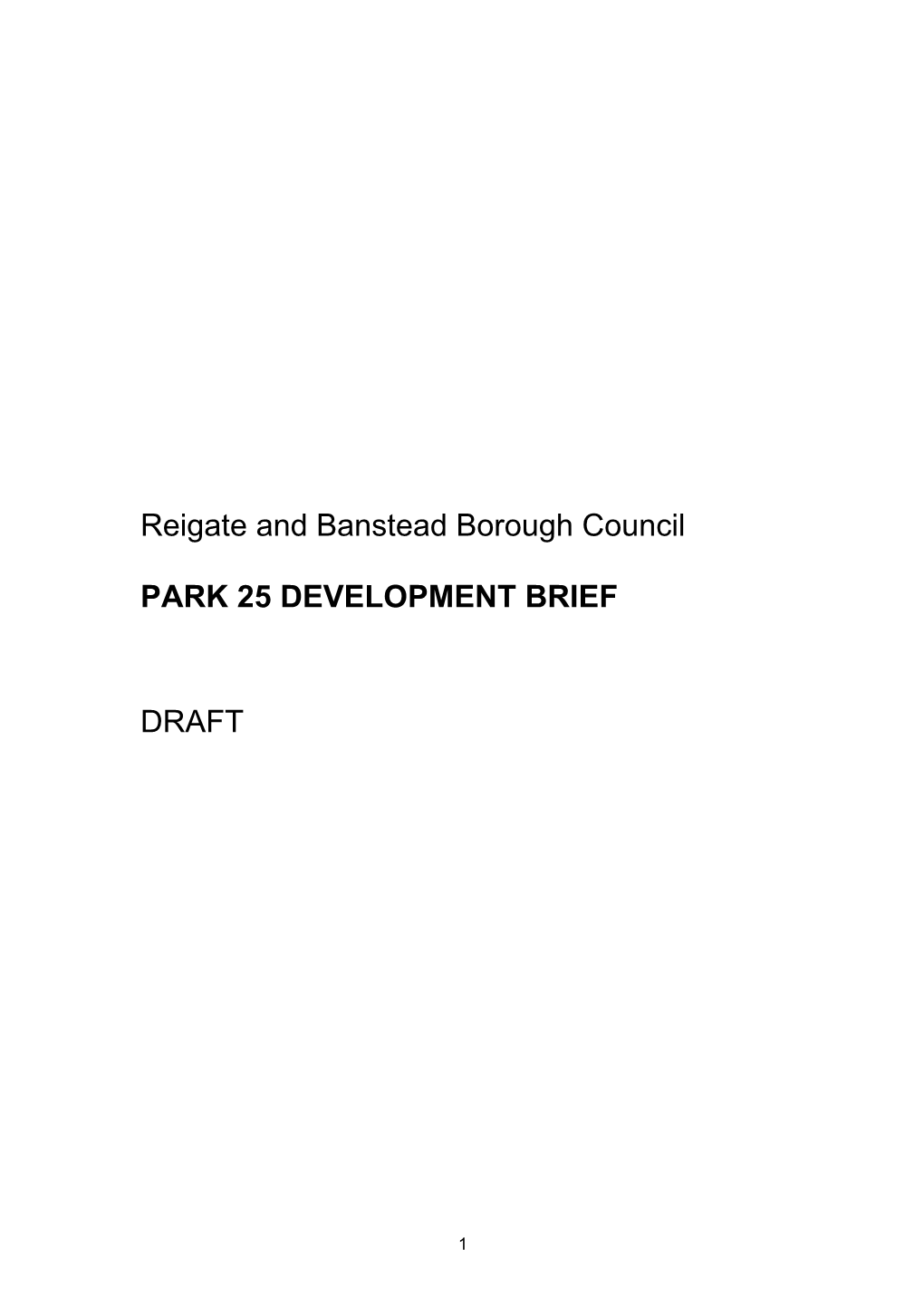 Reigate and Banstead Borough Council s1