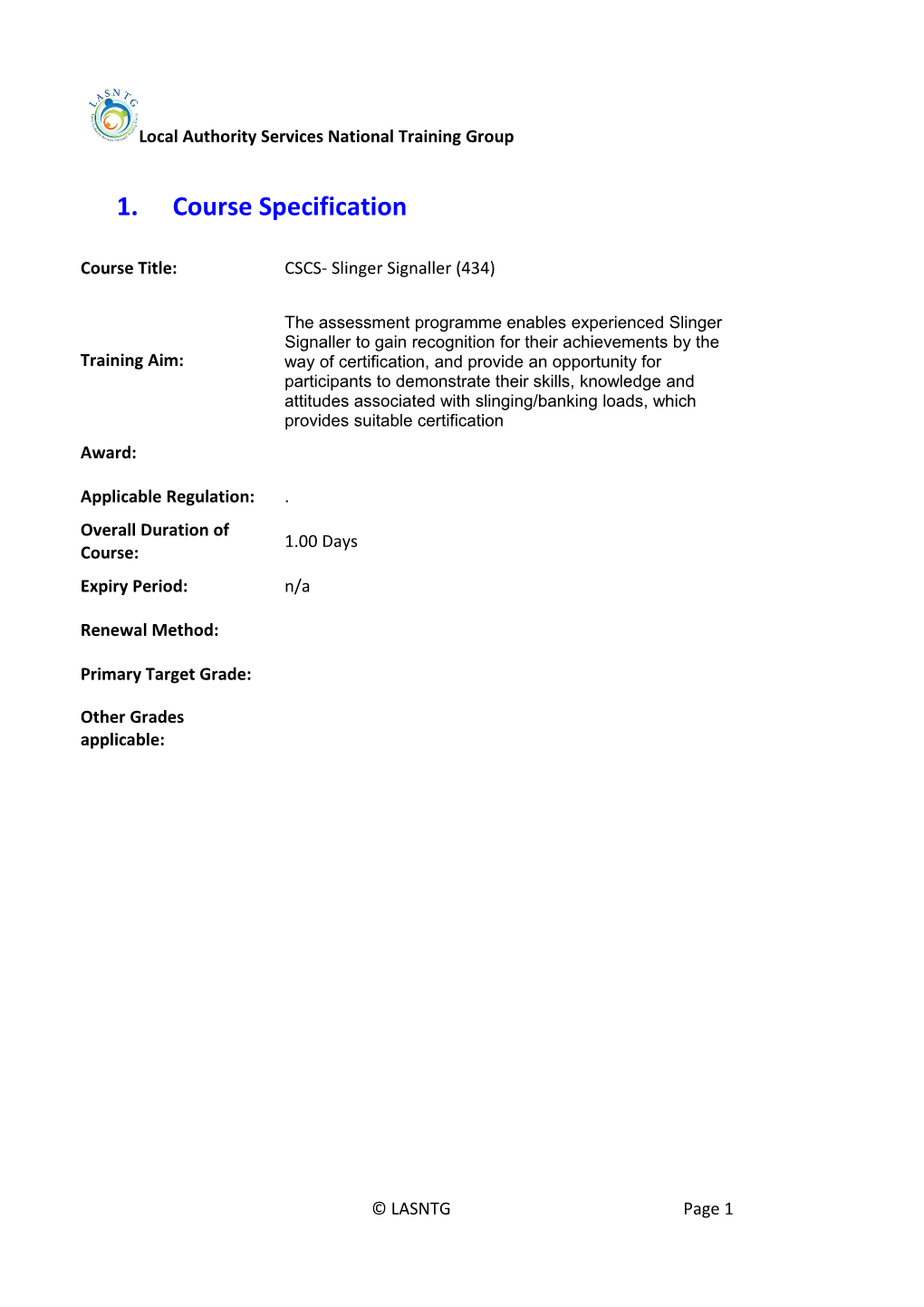 Course Specification s2