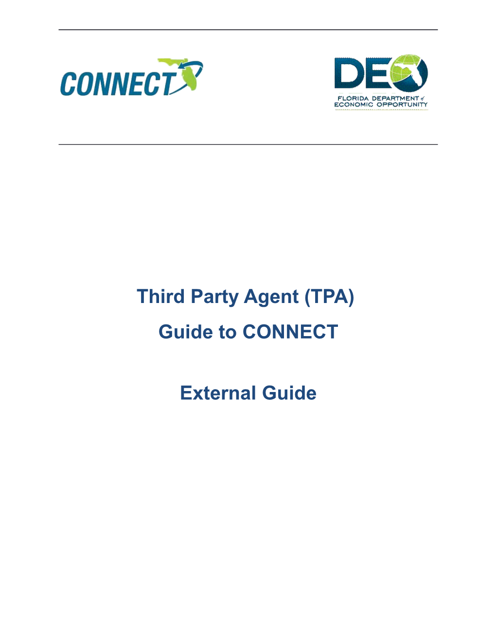 Third Party Administrator (TPA) Guide to CONNECT