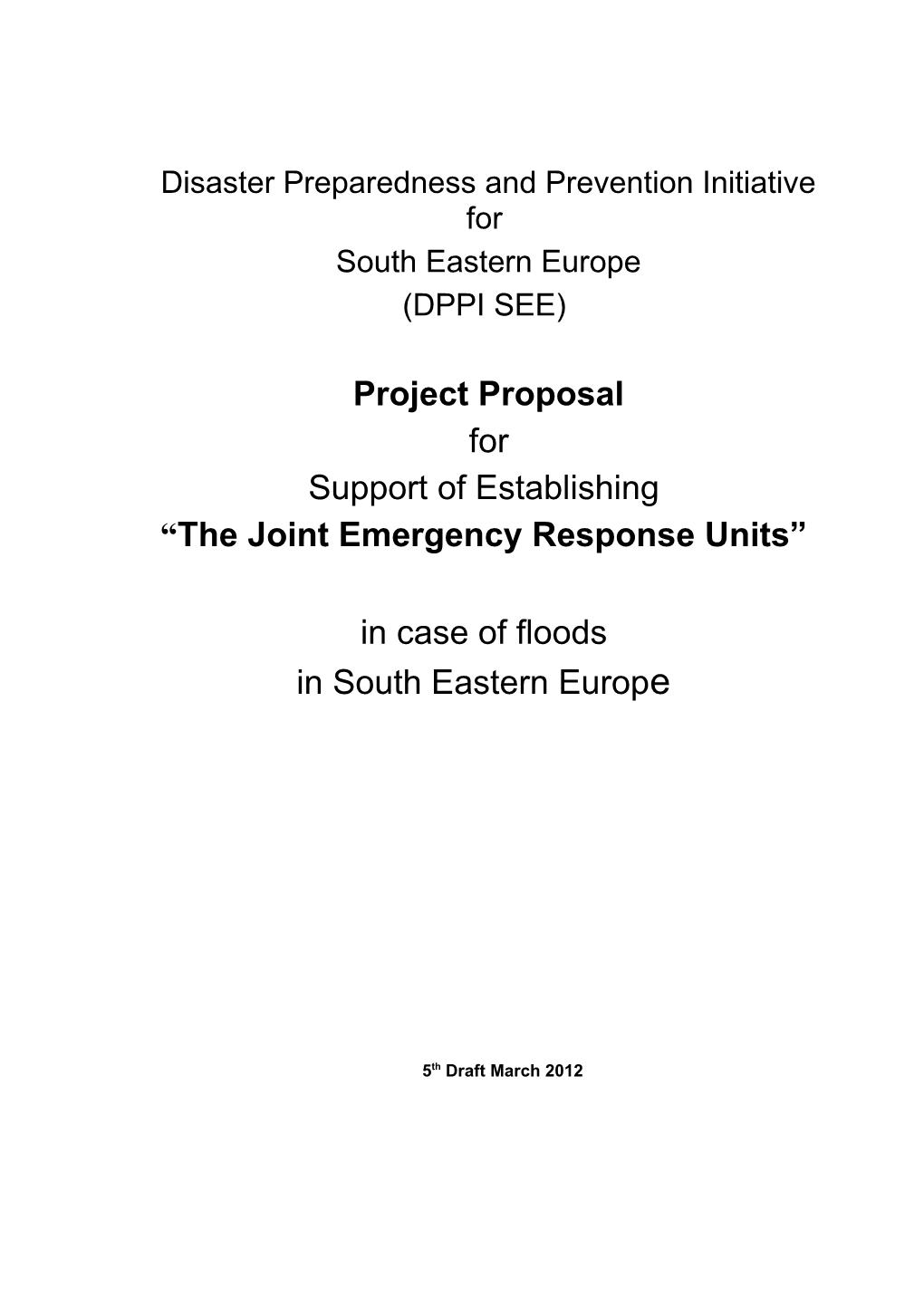 JERU Project Proposal
