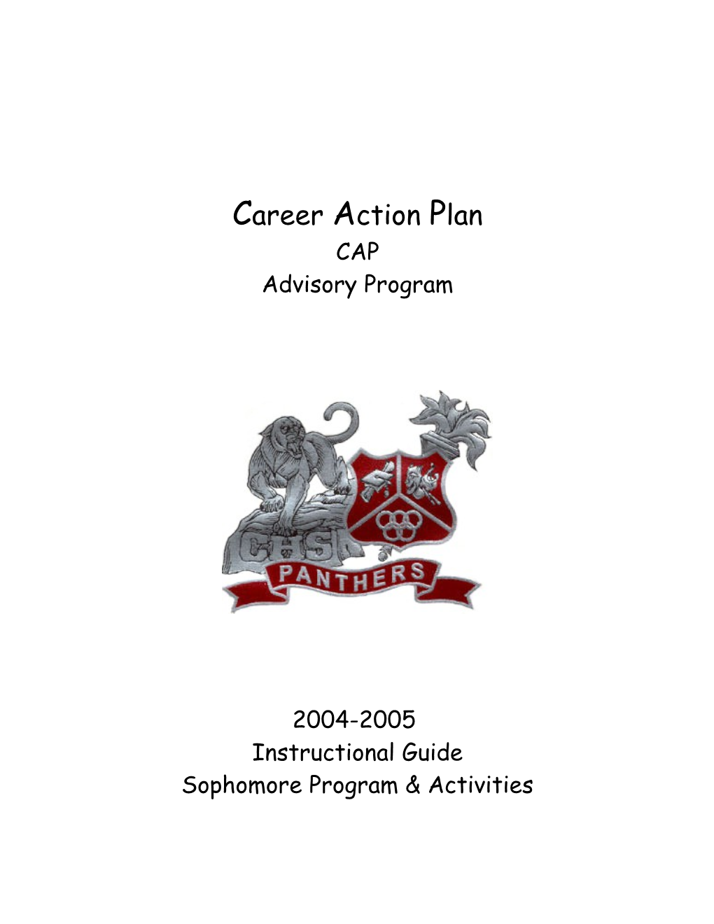 Career Action Plan