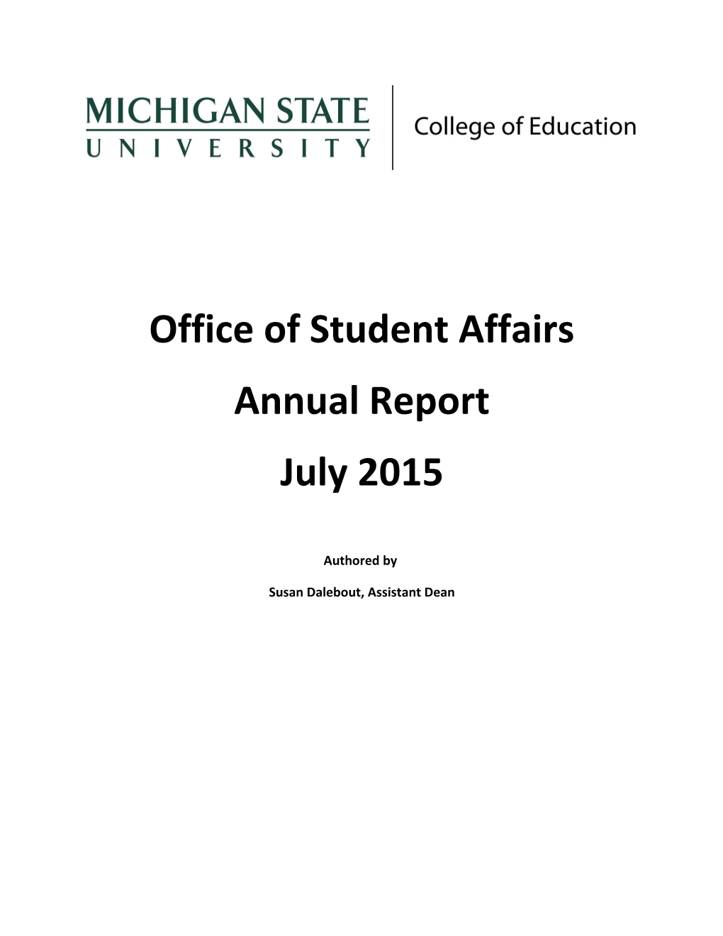 Office of Student Affairs