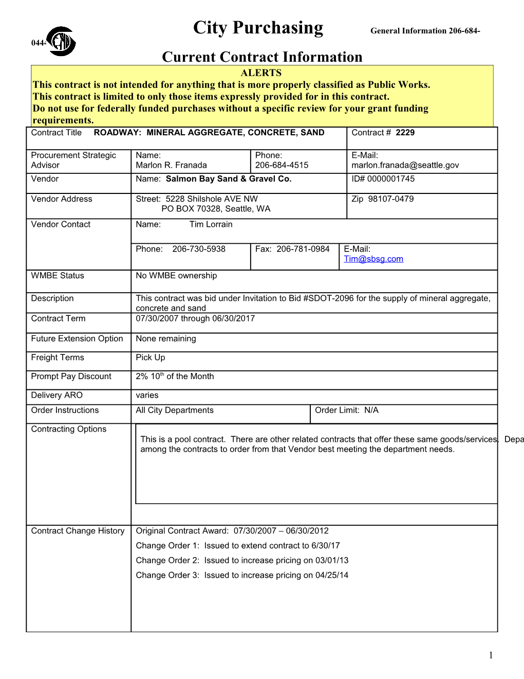 Current Contract Information Form s1