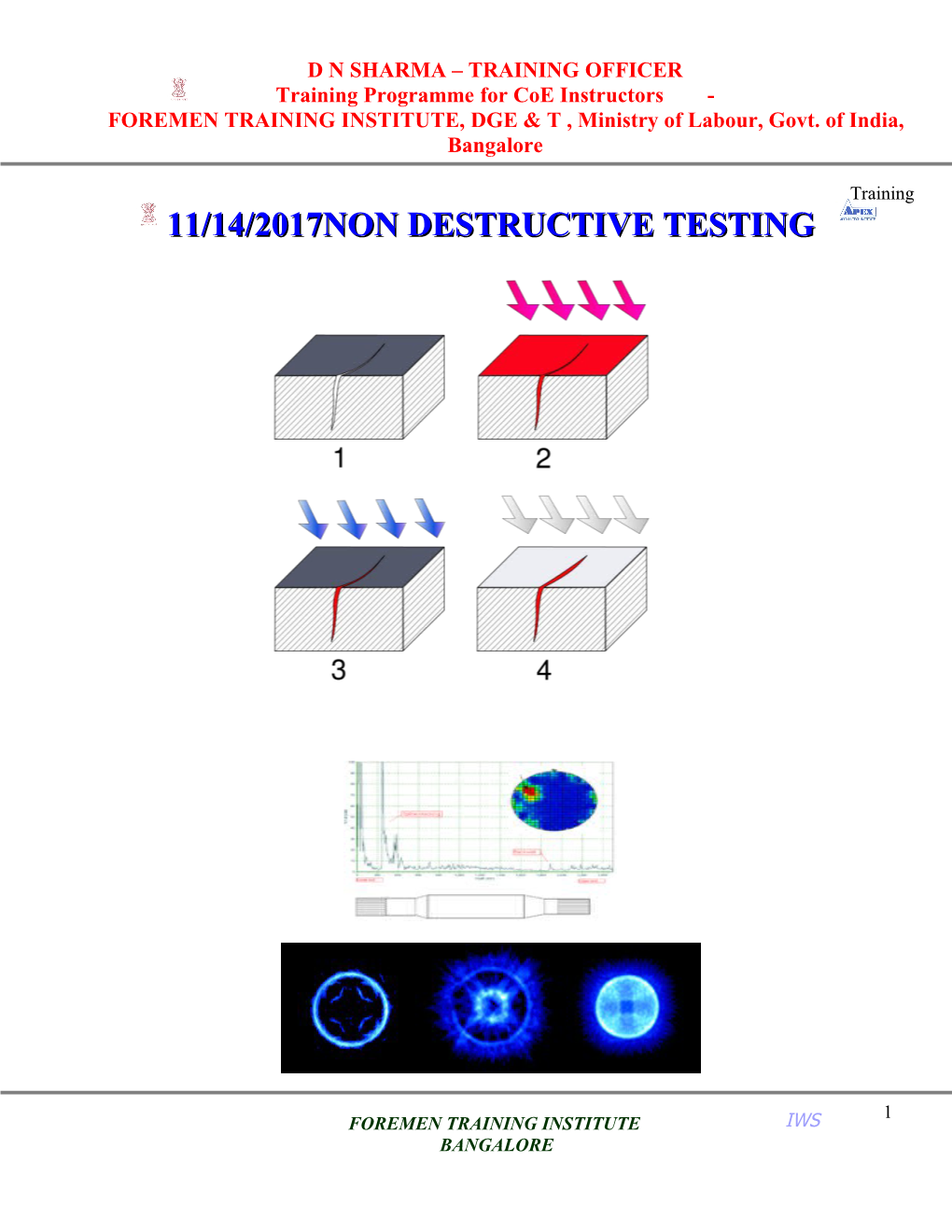 Non Destructive Testing Of Welds