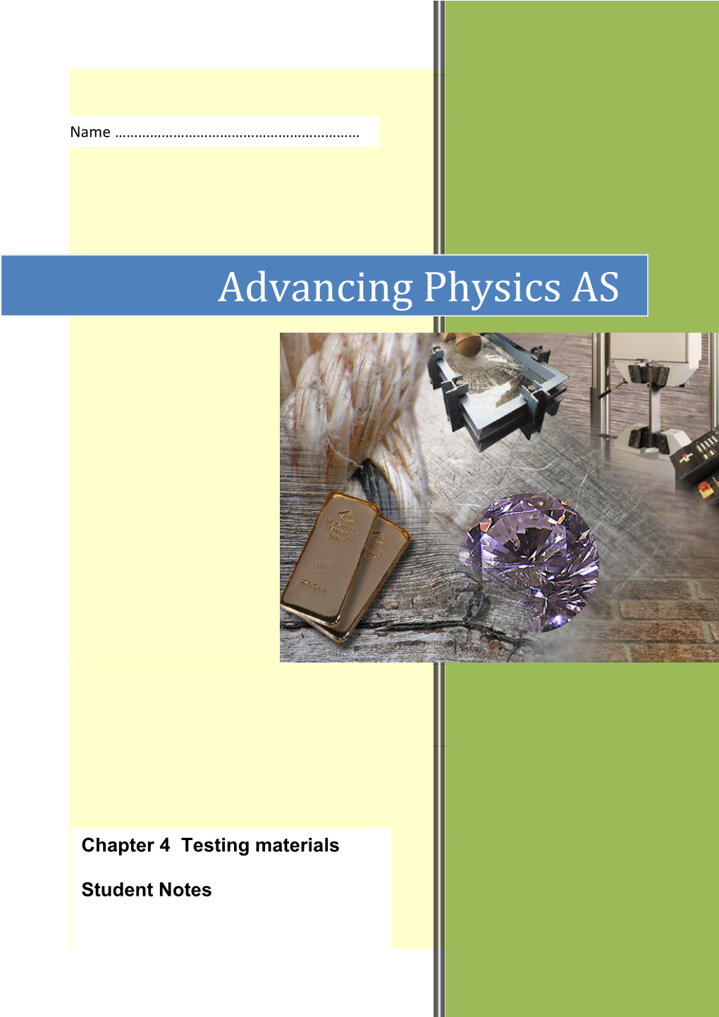 Advancing Physics AS