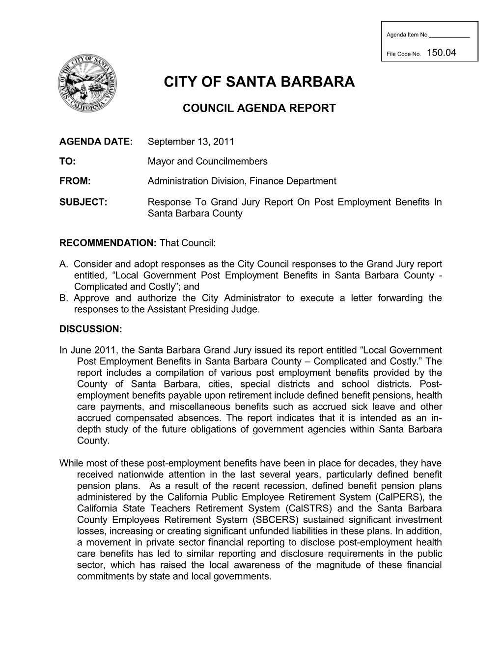 City of Santa Barbara s15