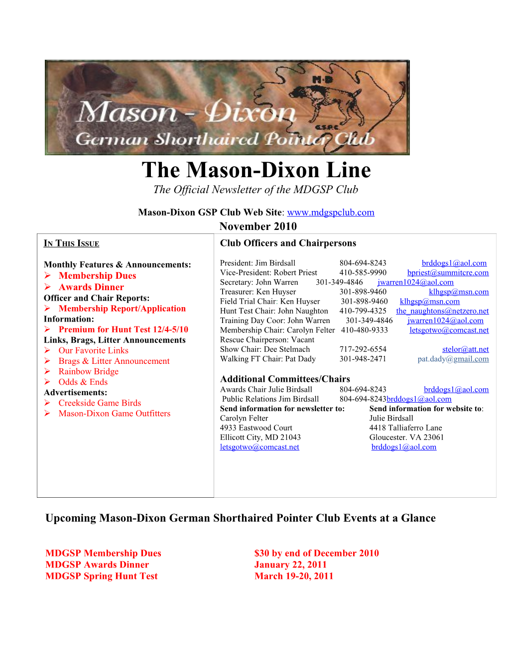 The Mason-Dixon Line s1