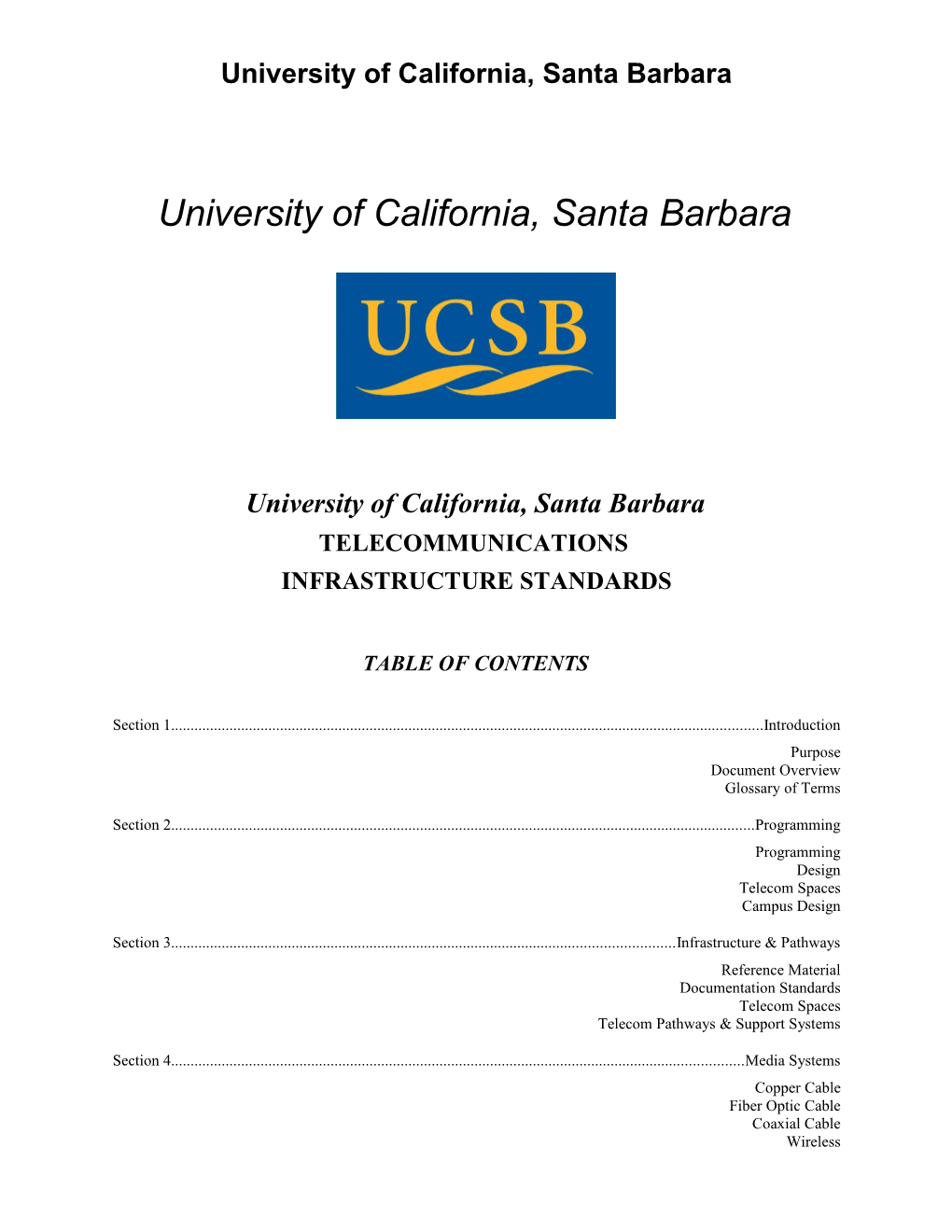 University of California, Santa Barbara s1
