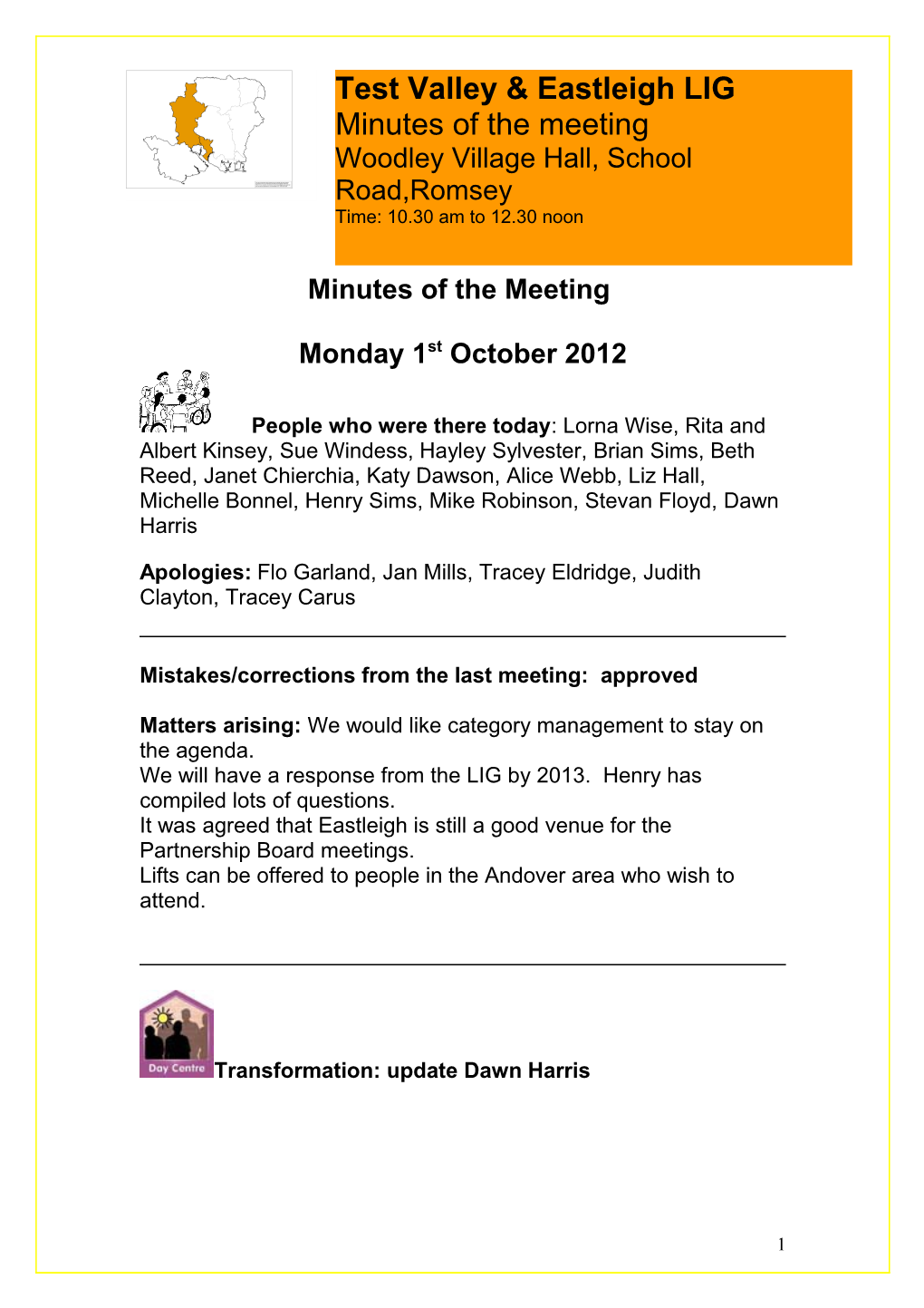 Mistakes/Corrections from the Last Meeting: Approved