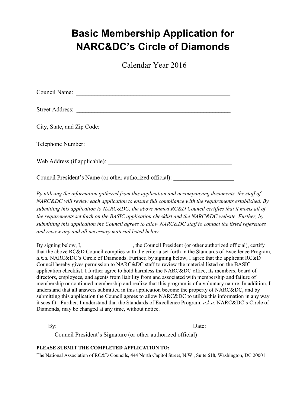 Form: NARCDC-CD#2