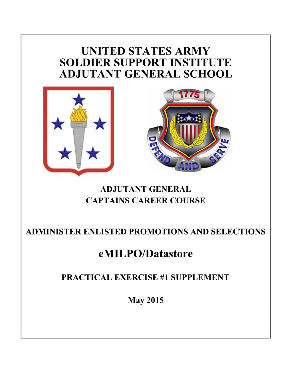 Administer Enlisted Promotions and Selections
