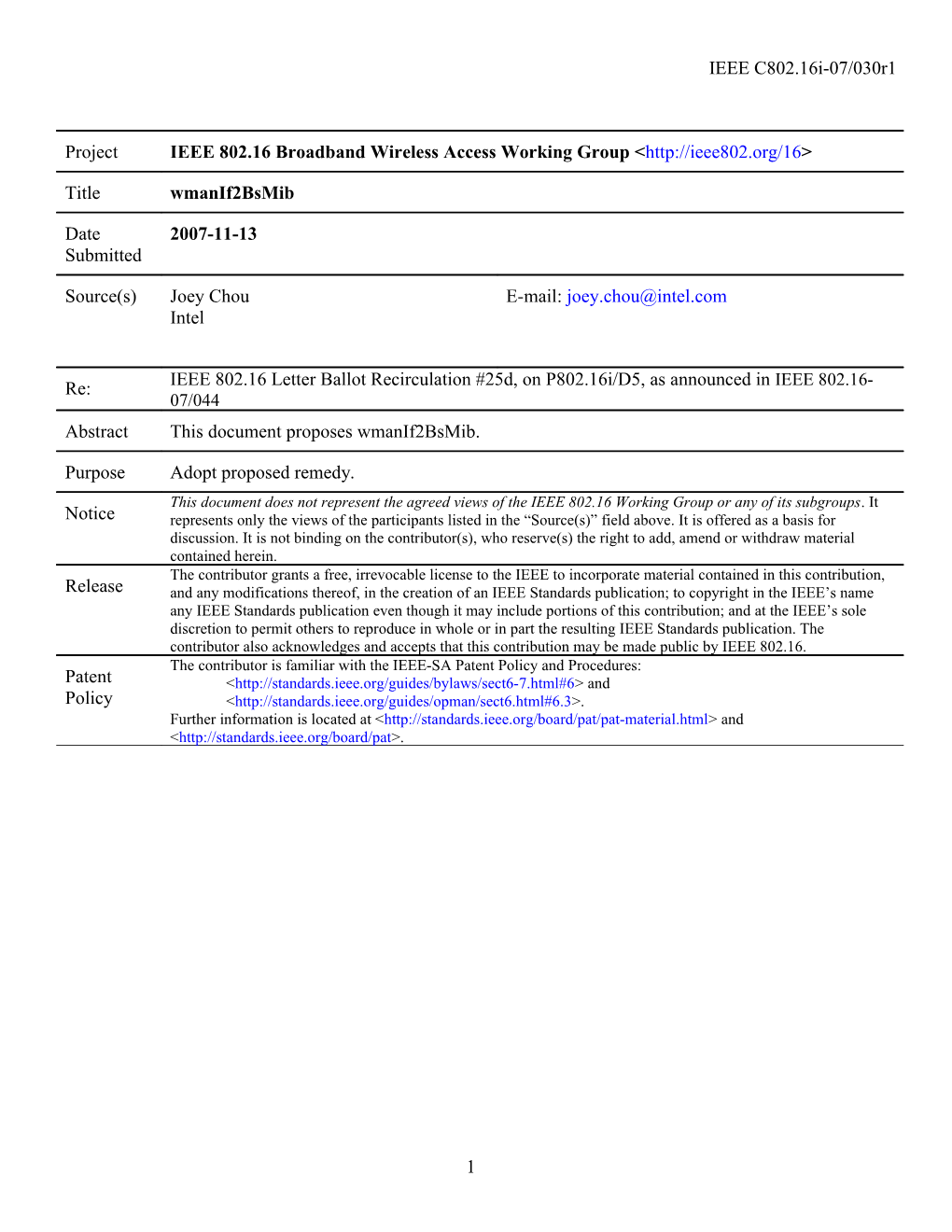 2. Proposed ASN.1 Notations