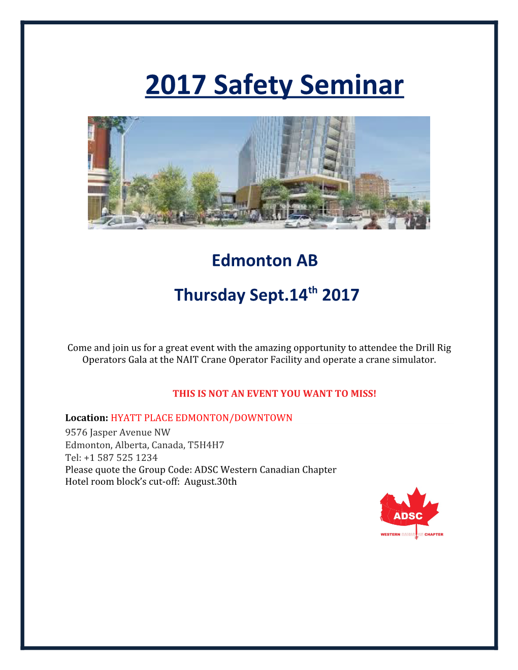 2017 Safety Seminar