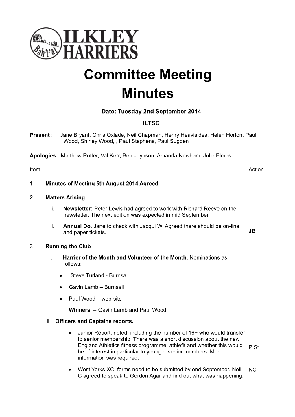 Committee Meeting s1