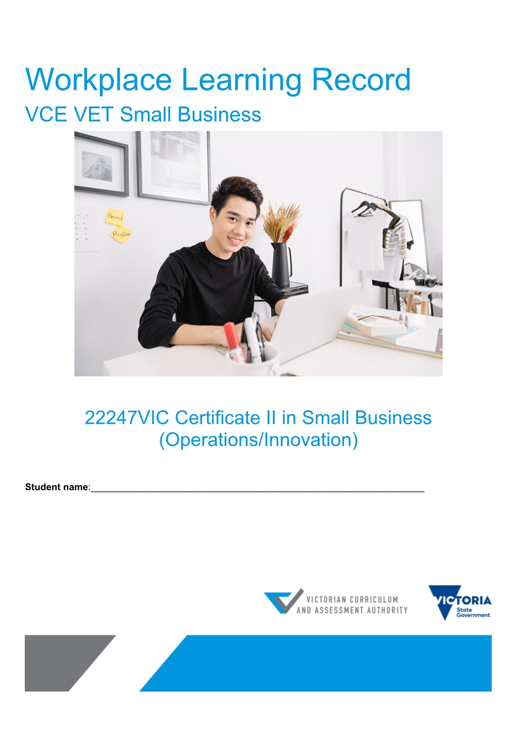 22247VIC Certificate II in Small Business (Operations/Innovation)