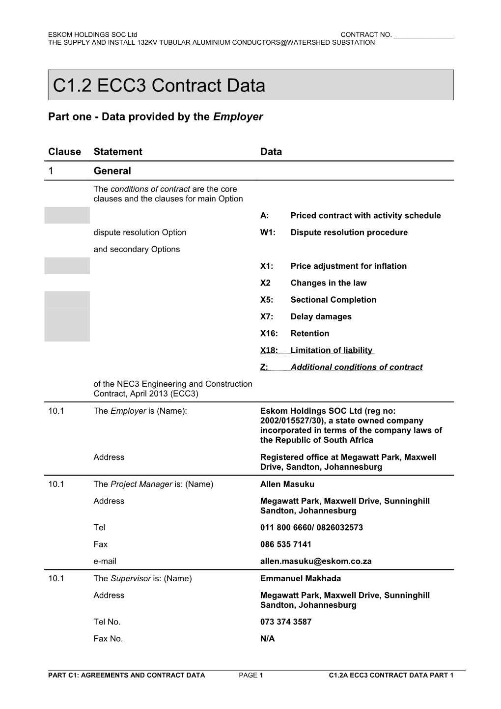 C1.2A ECC3 Data by Employer