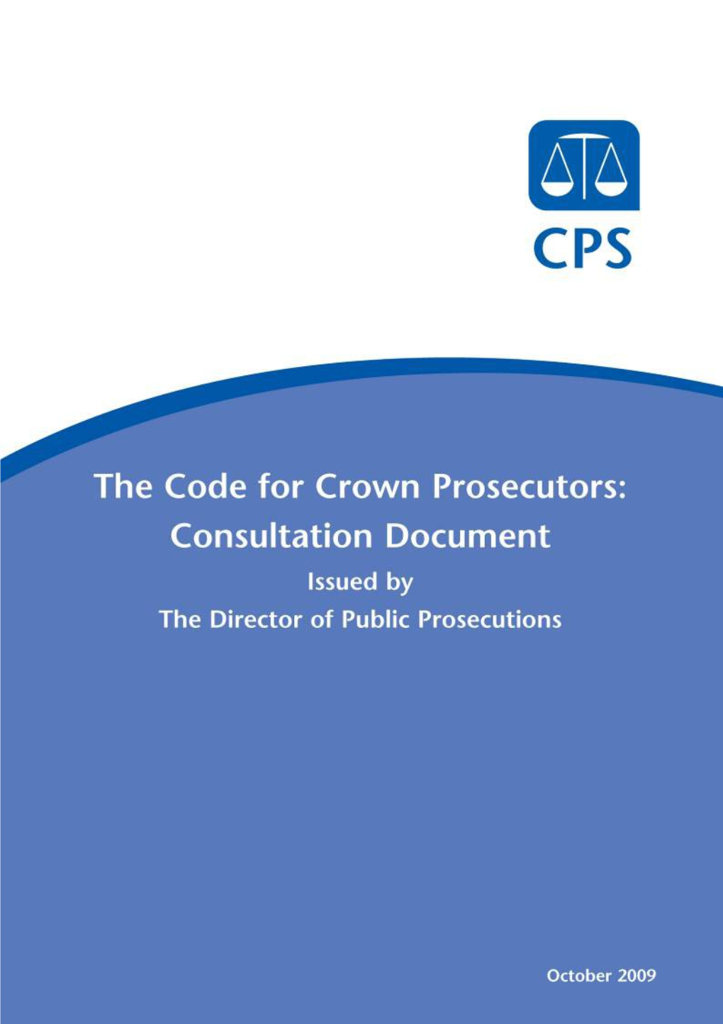 The Code for Crown Prosecutors