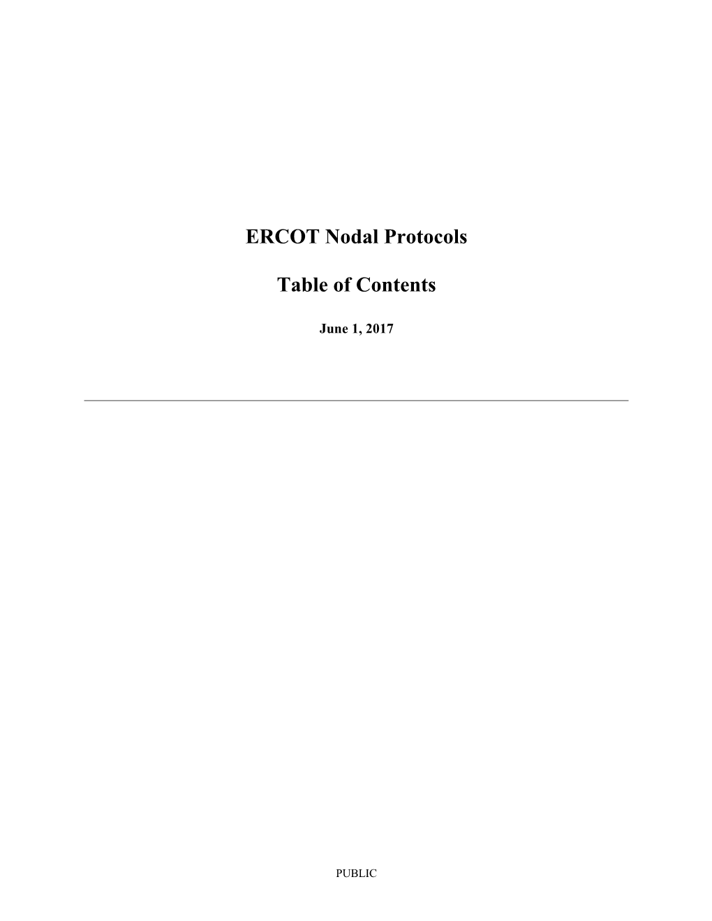 ERCOT Nodal Protocols