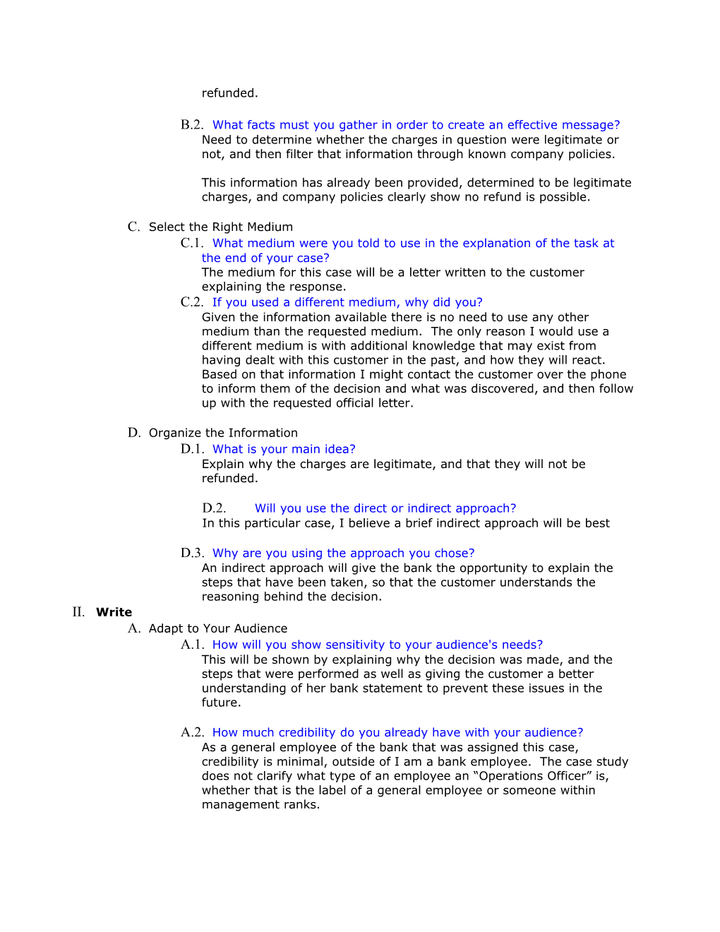 Casequestions Week 4 Assignments