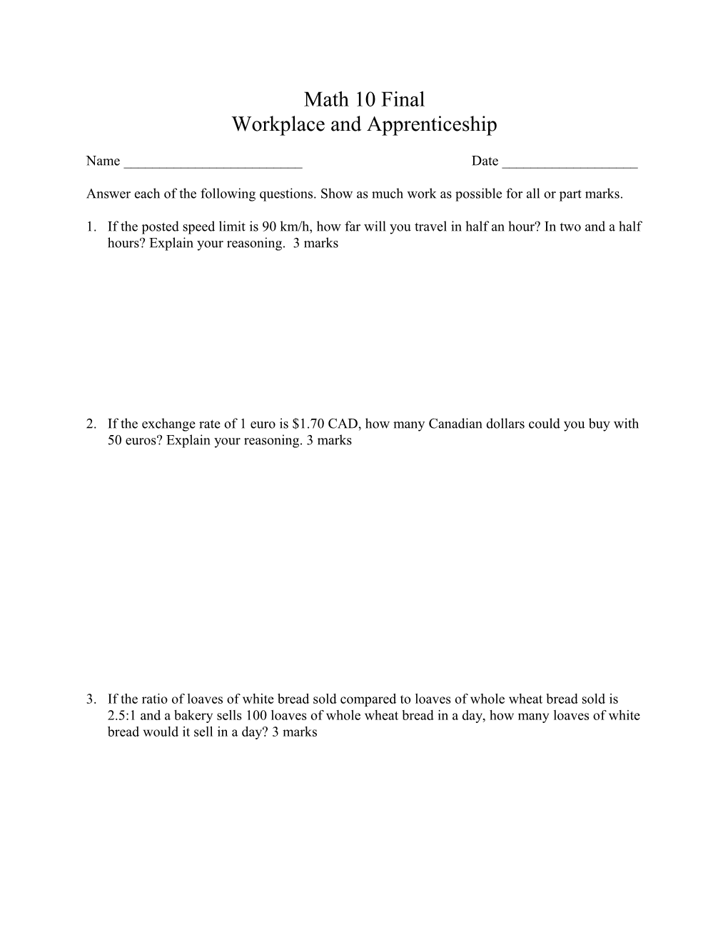 Workplace and Apprenticeship