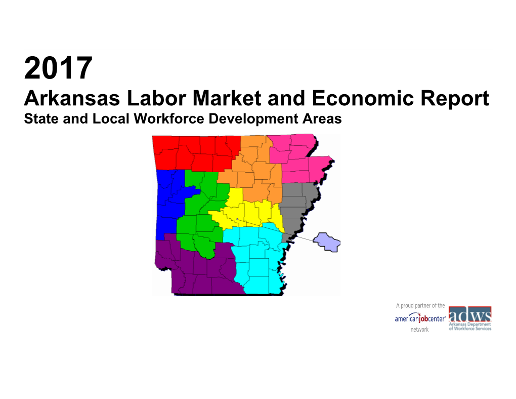 State and Local Workforce Development Areas