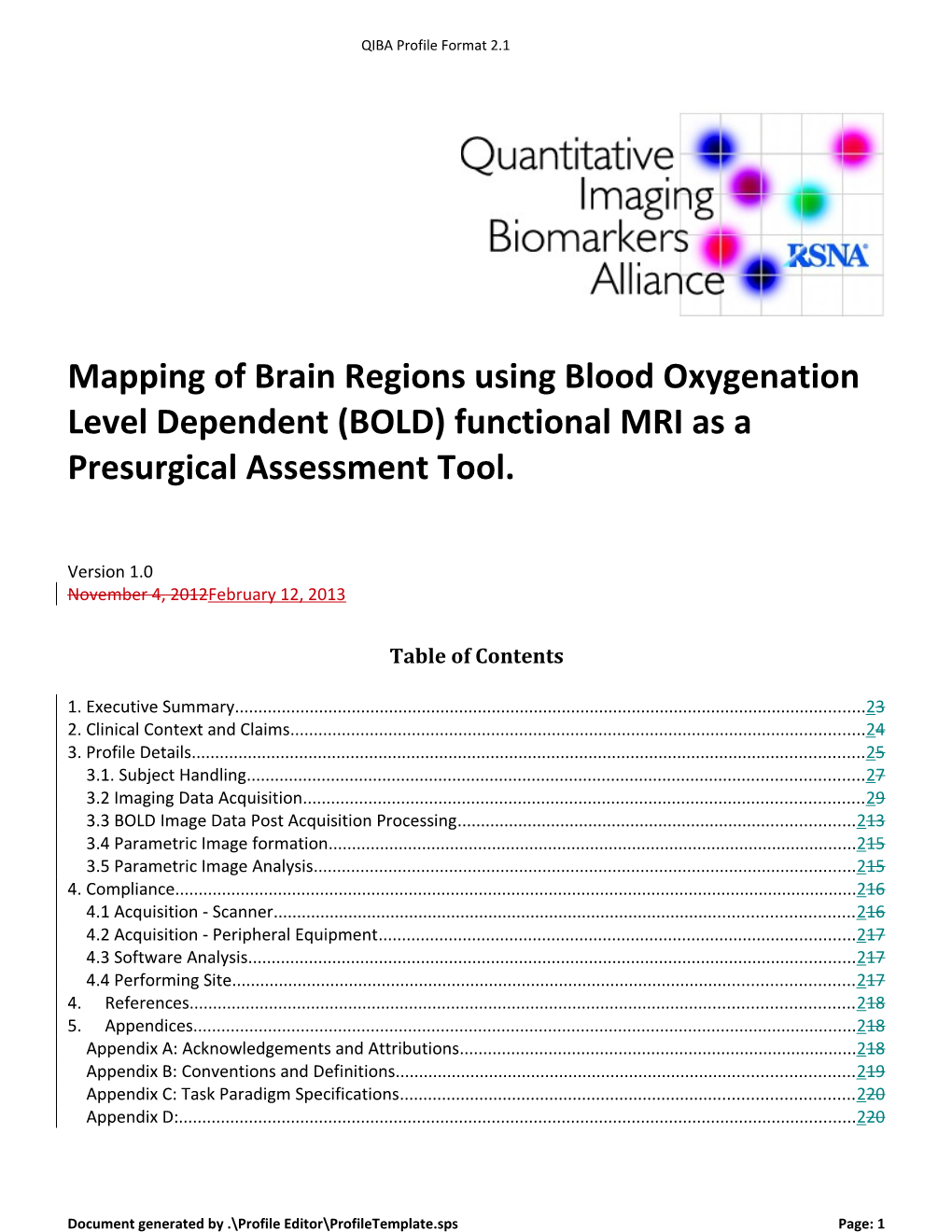 Mapping of Brain Regions Using Blood Oxygenation Level Dependent (BOLD) Functional MRI