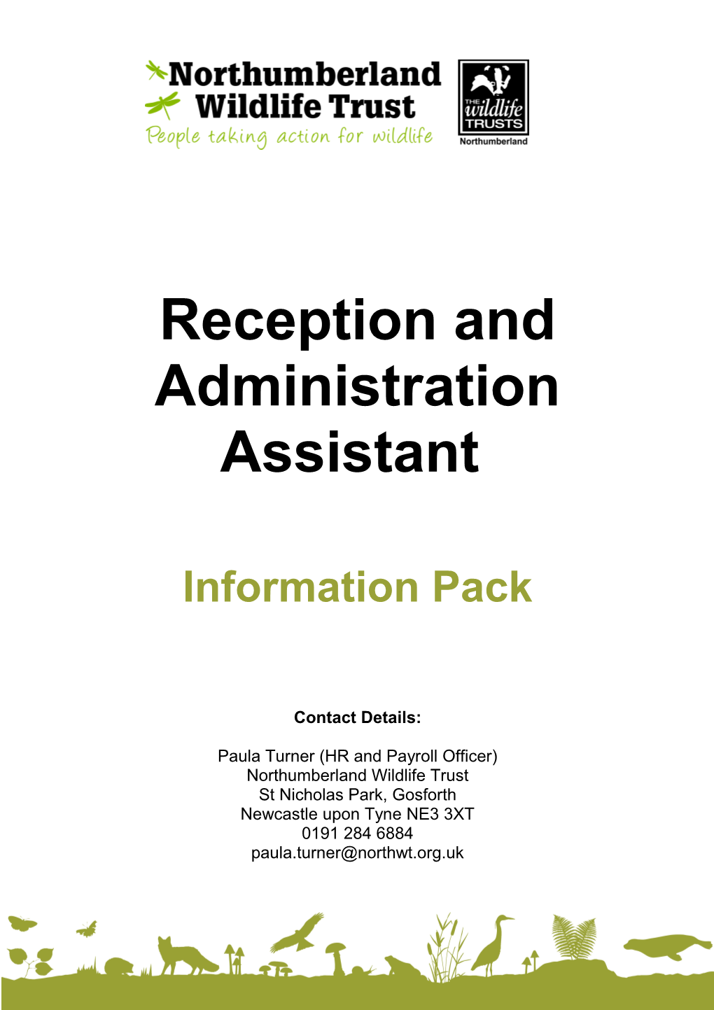 Reception and Administration Assistant