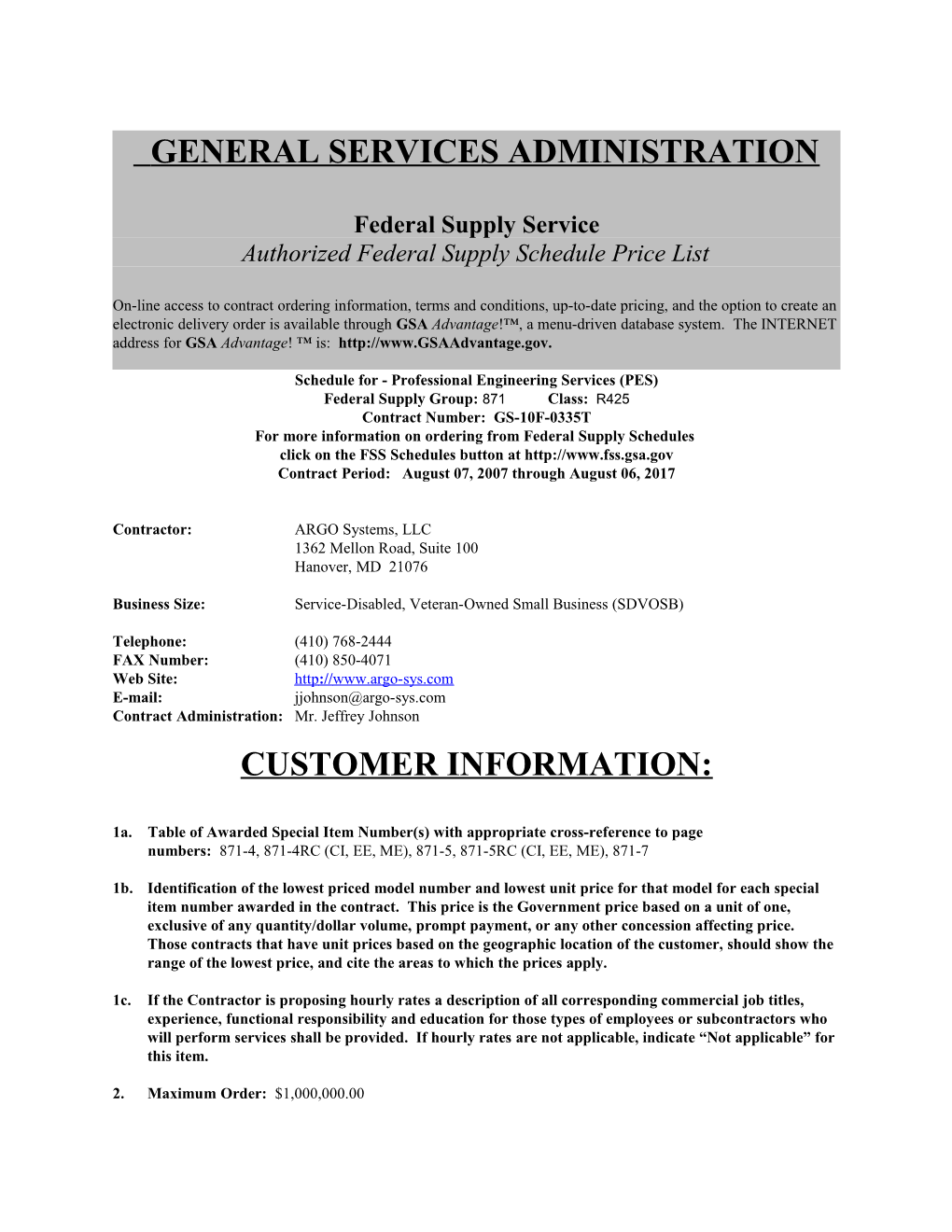 General Services Administration s10