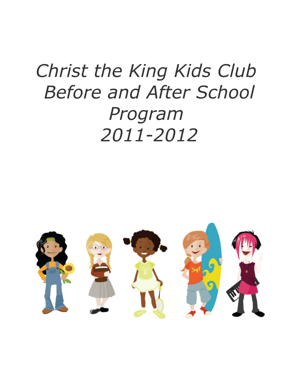 Christ the King Kids Club
