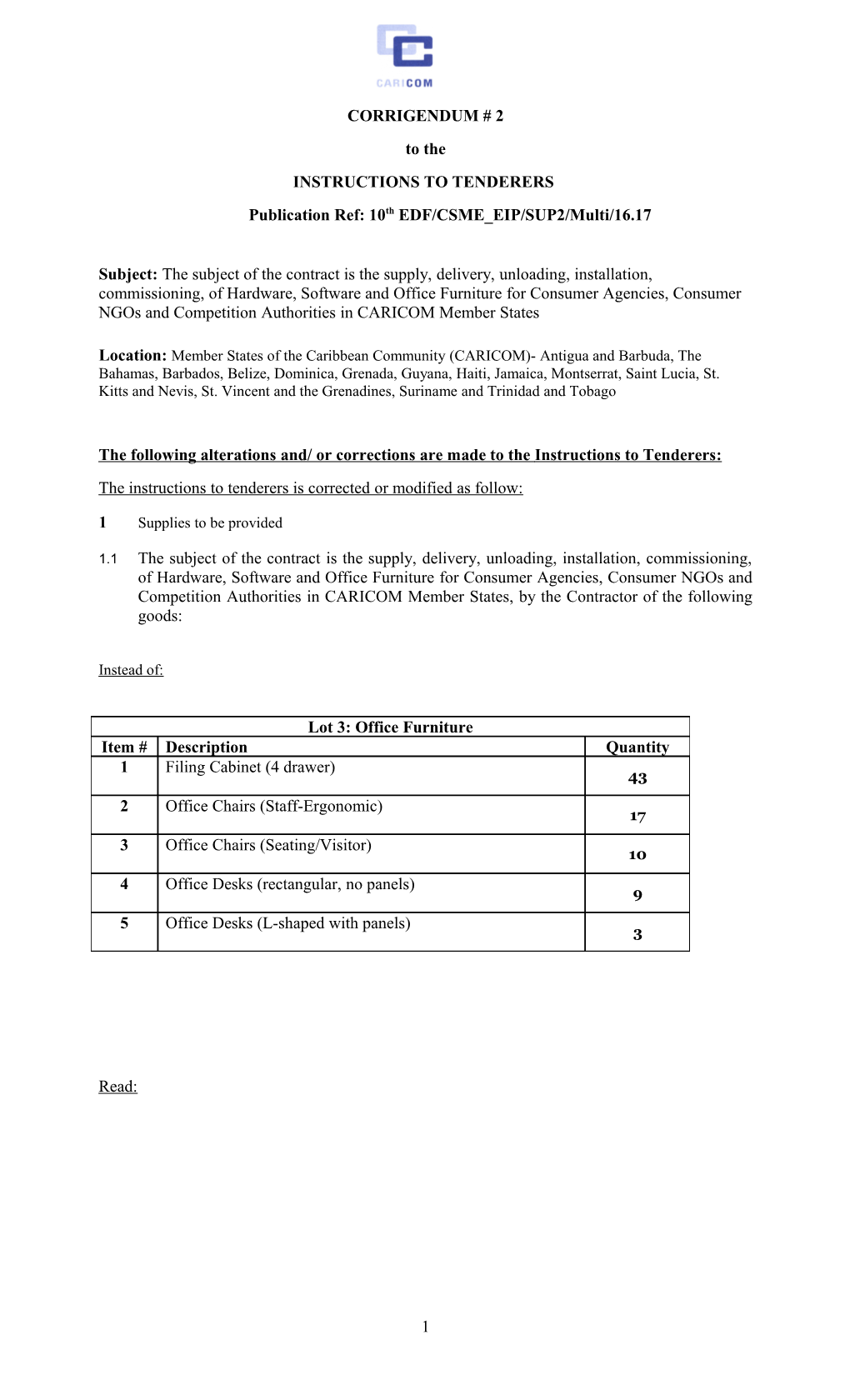 Publication Ref: 10Th EDF/CSME EIP/SUP2/Multi/16.17