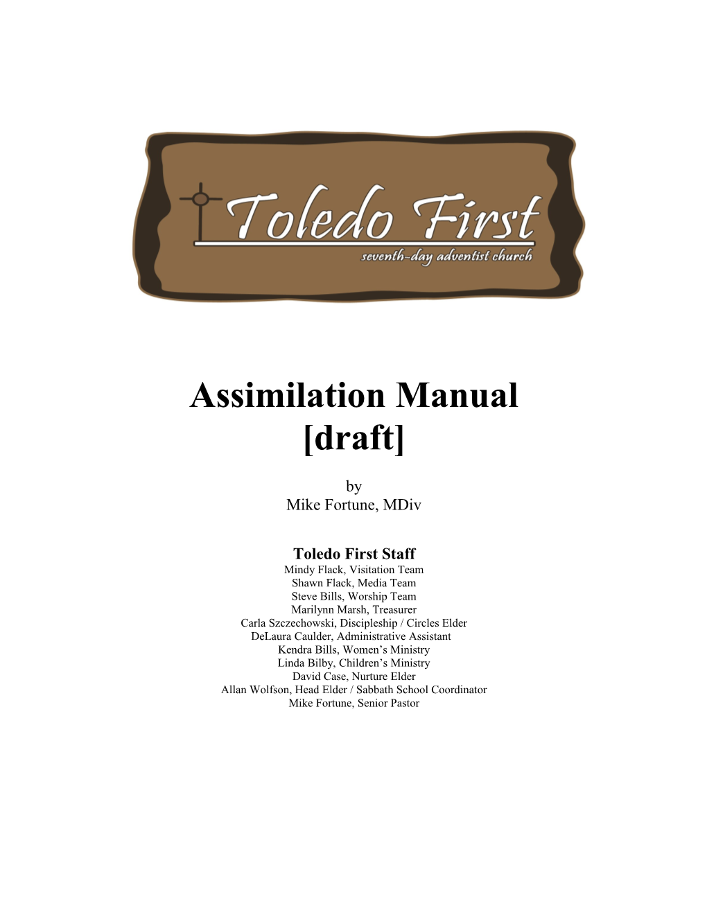 Assimilation Manual