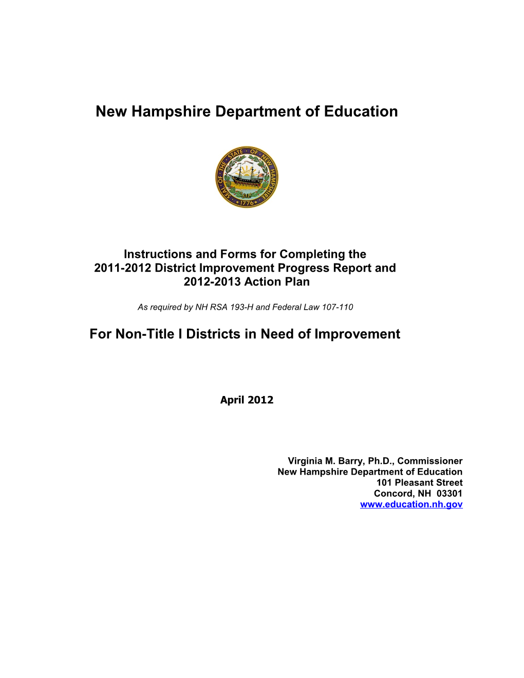 New Hampshire Department of Education s1