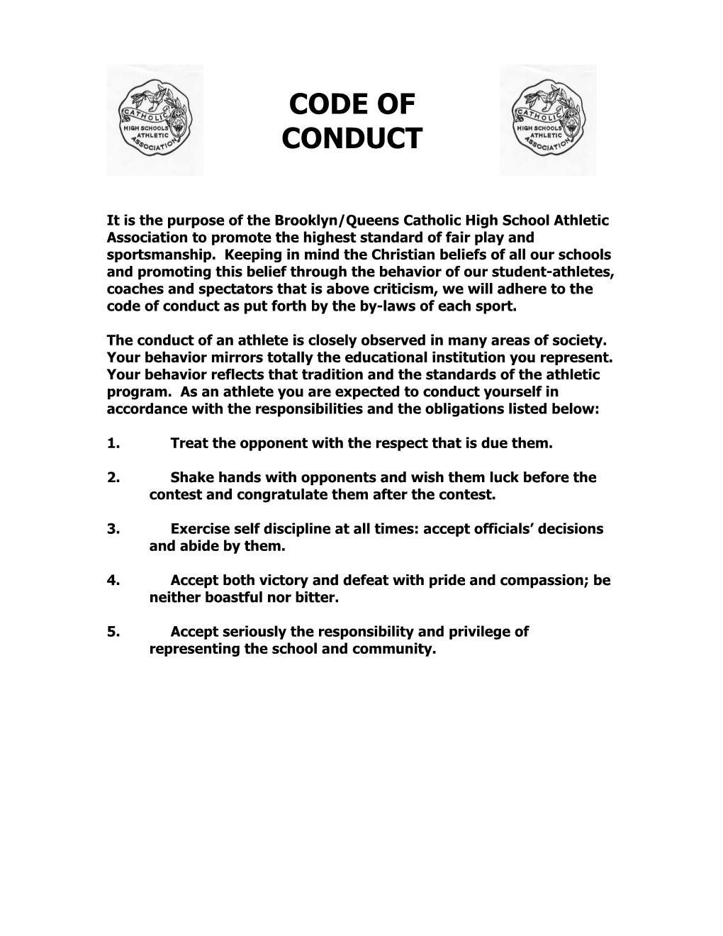 Code of Conduct s1