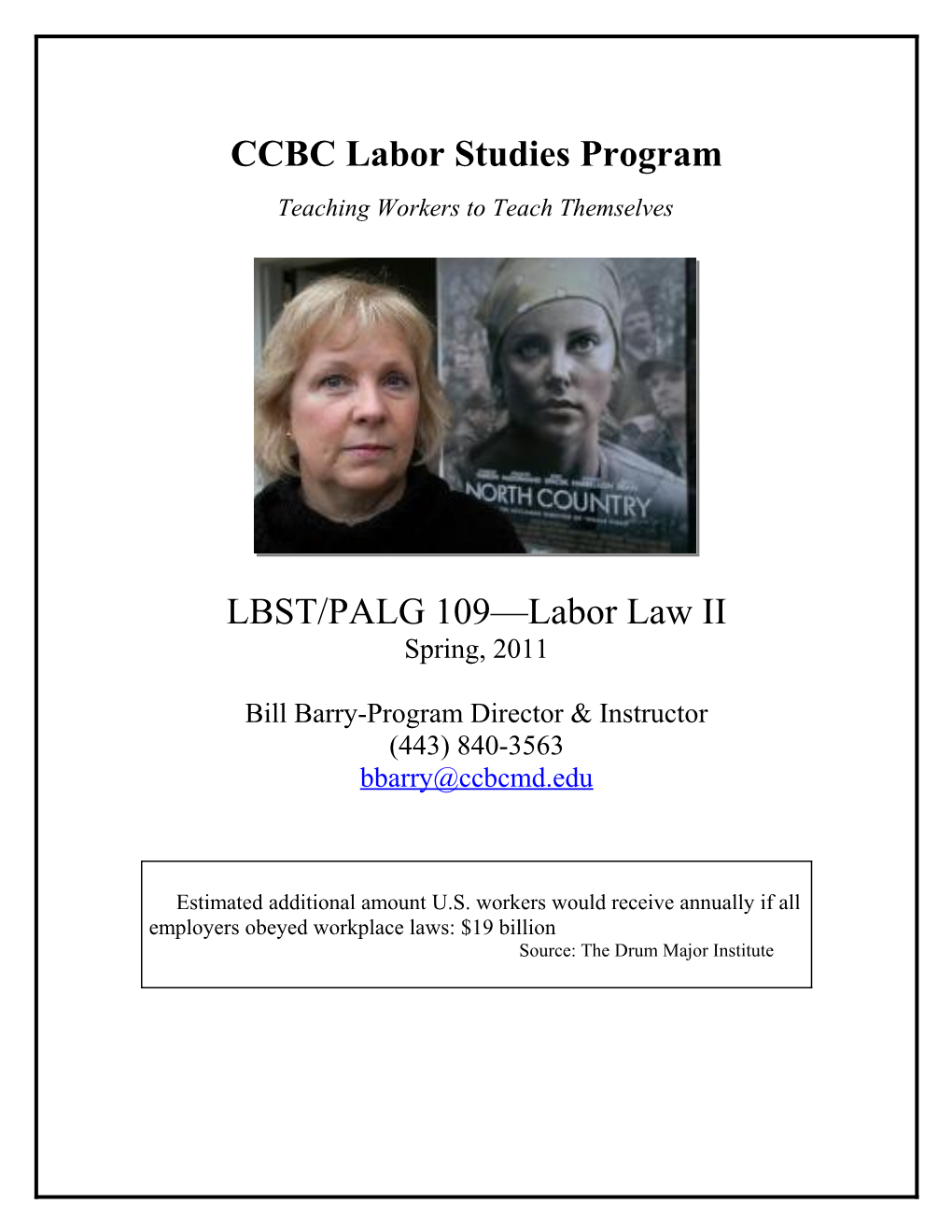 CCBC Labor Studies Program s1