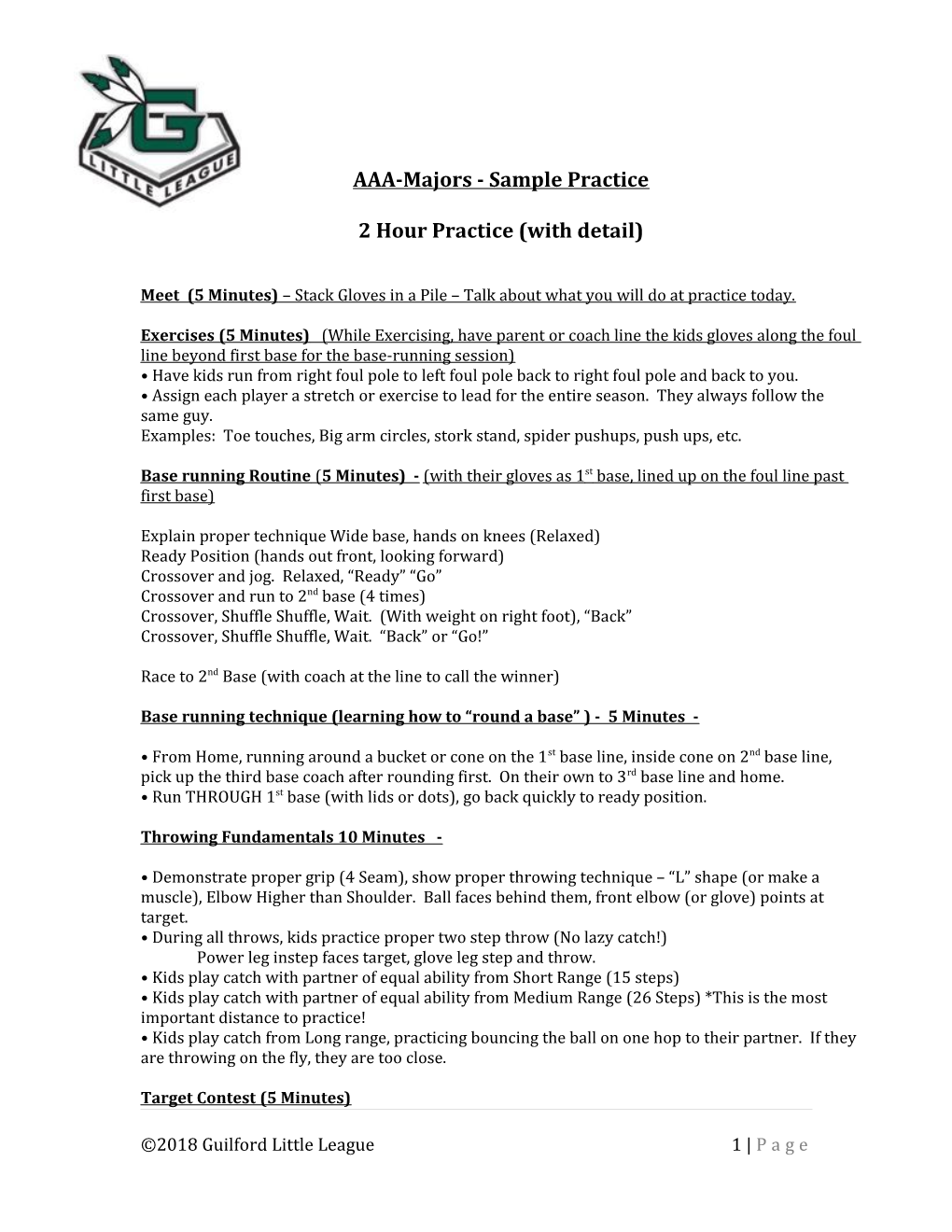 AAA-Majors - Sample Practice