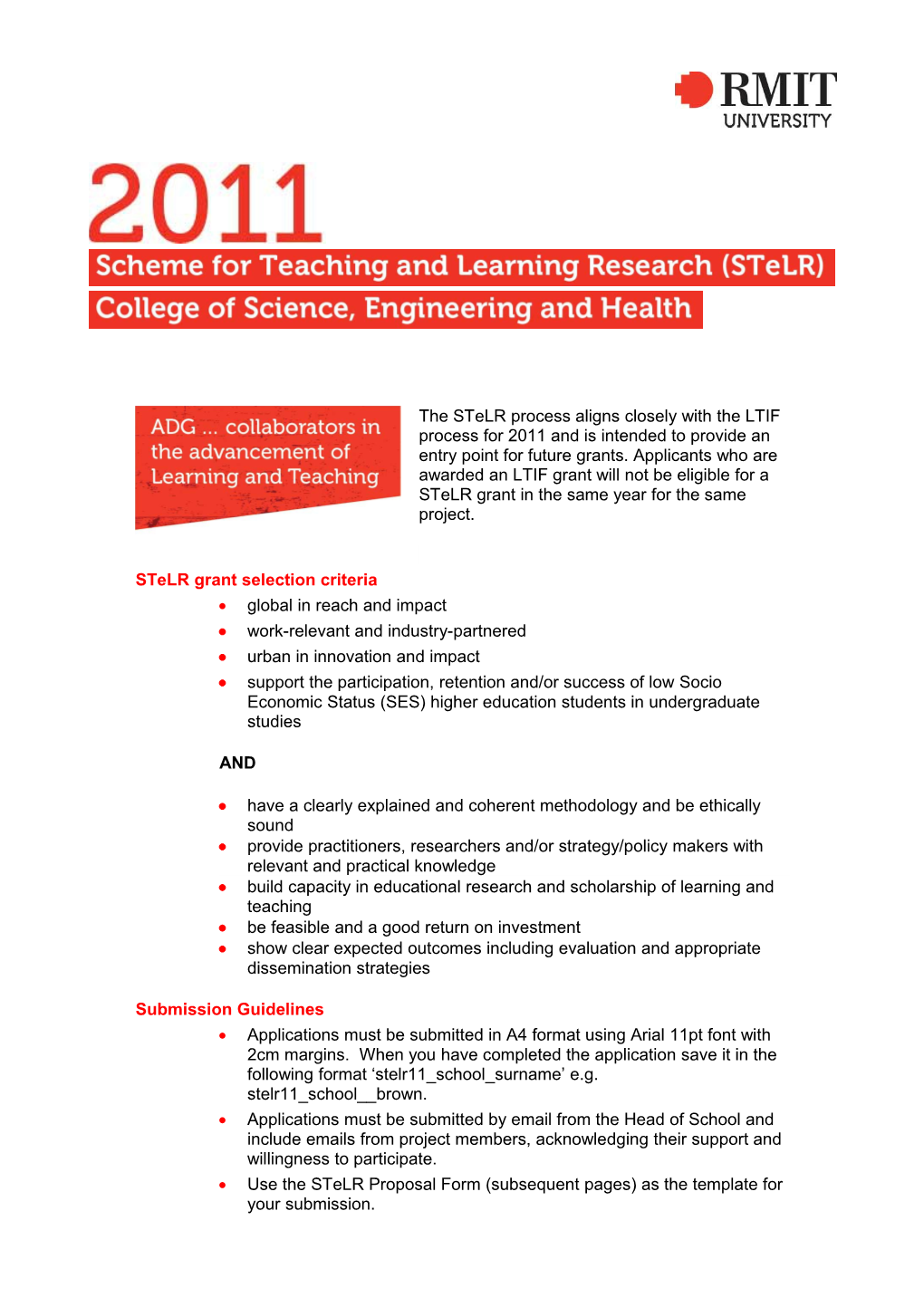 Learning and Teaching Investment Fund