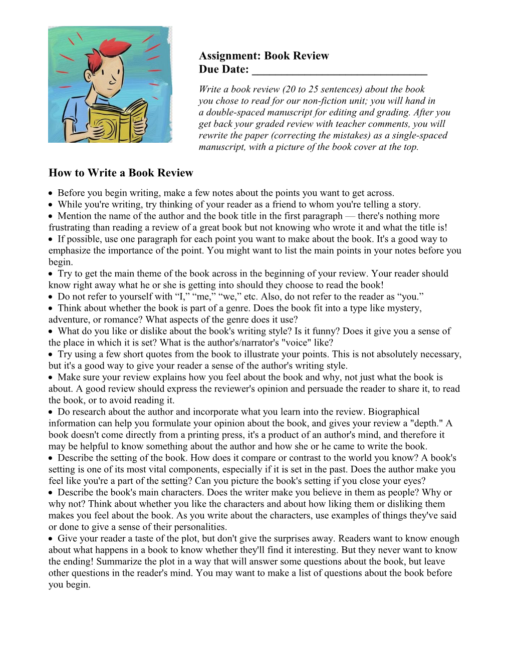 How to Write a Book Review s1