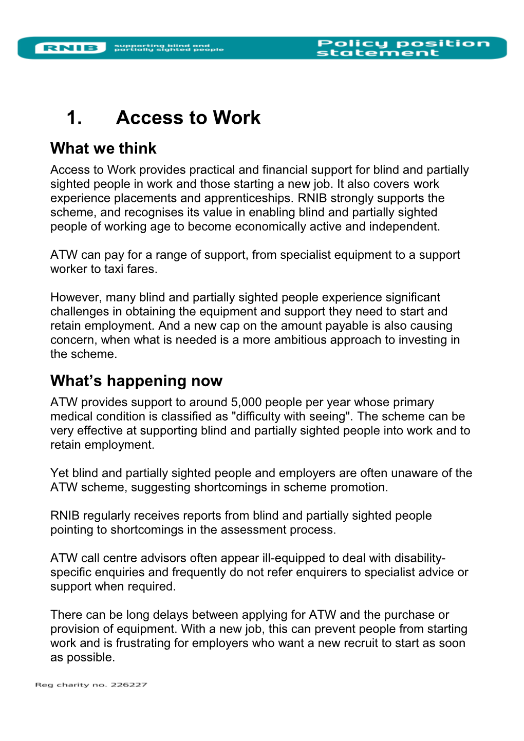 Access to Work